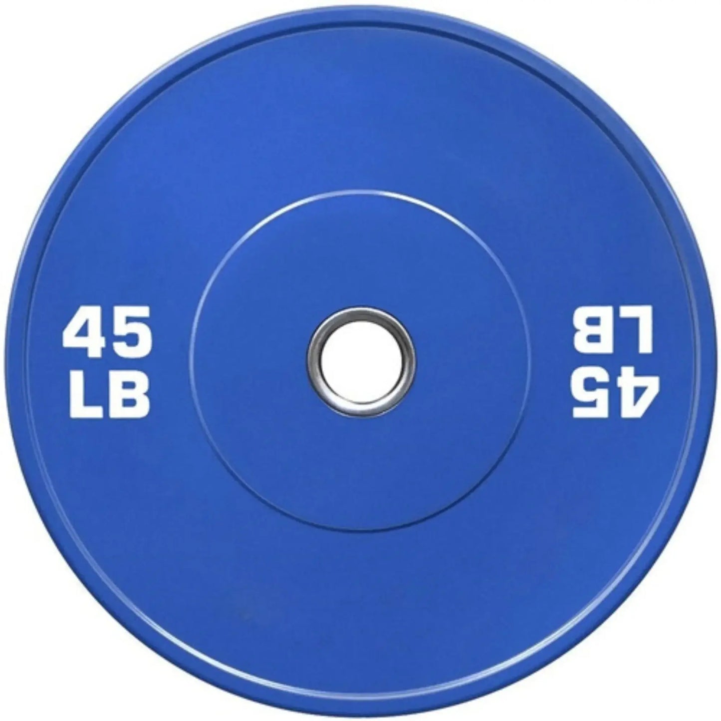 French Fitness Olympic Colored Bumper Plate 45 lbs - Blank (New) Image 2