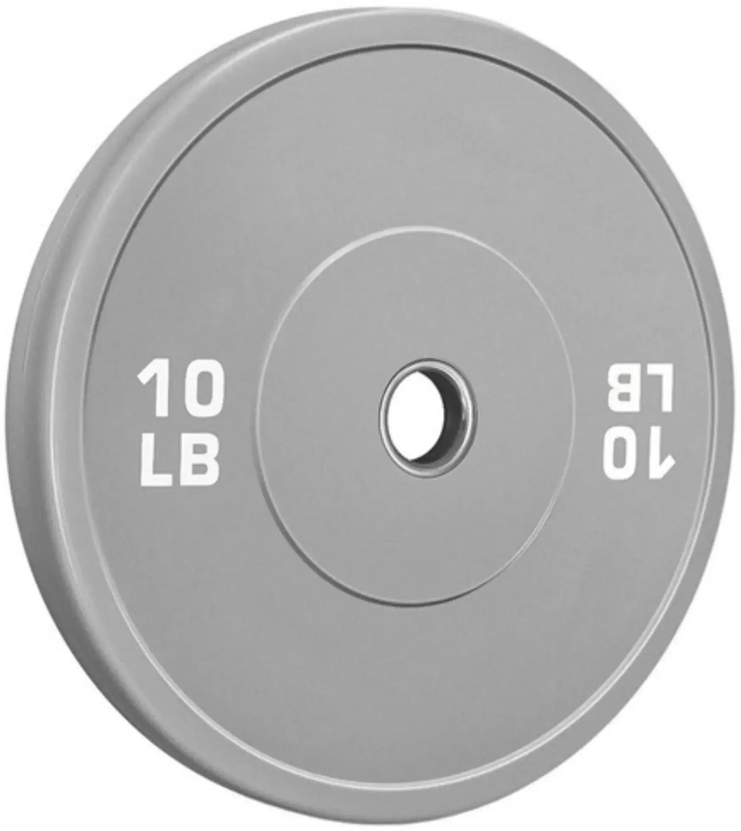 French Fitness Olympic Colored Bumper Plate Set 680 lbs - Blank (New) Image 3