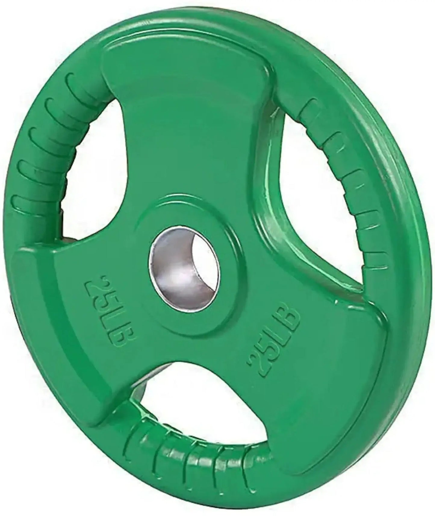 French Fitness Colored Rubber Grip Olympic Plate Set 190 lbs (New) Image 3