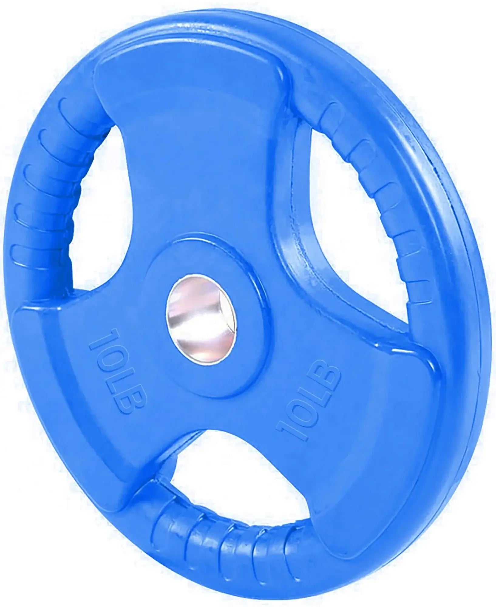 French Fitness Colored Rubber Grip Olympic Plate Set 260 lbs (New) Image 3