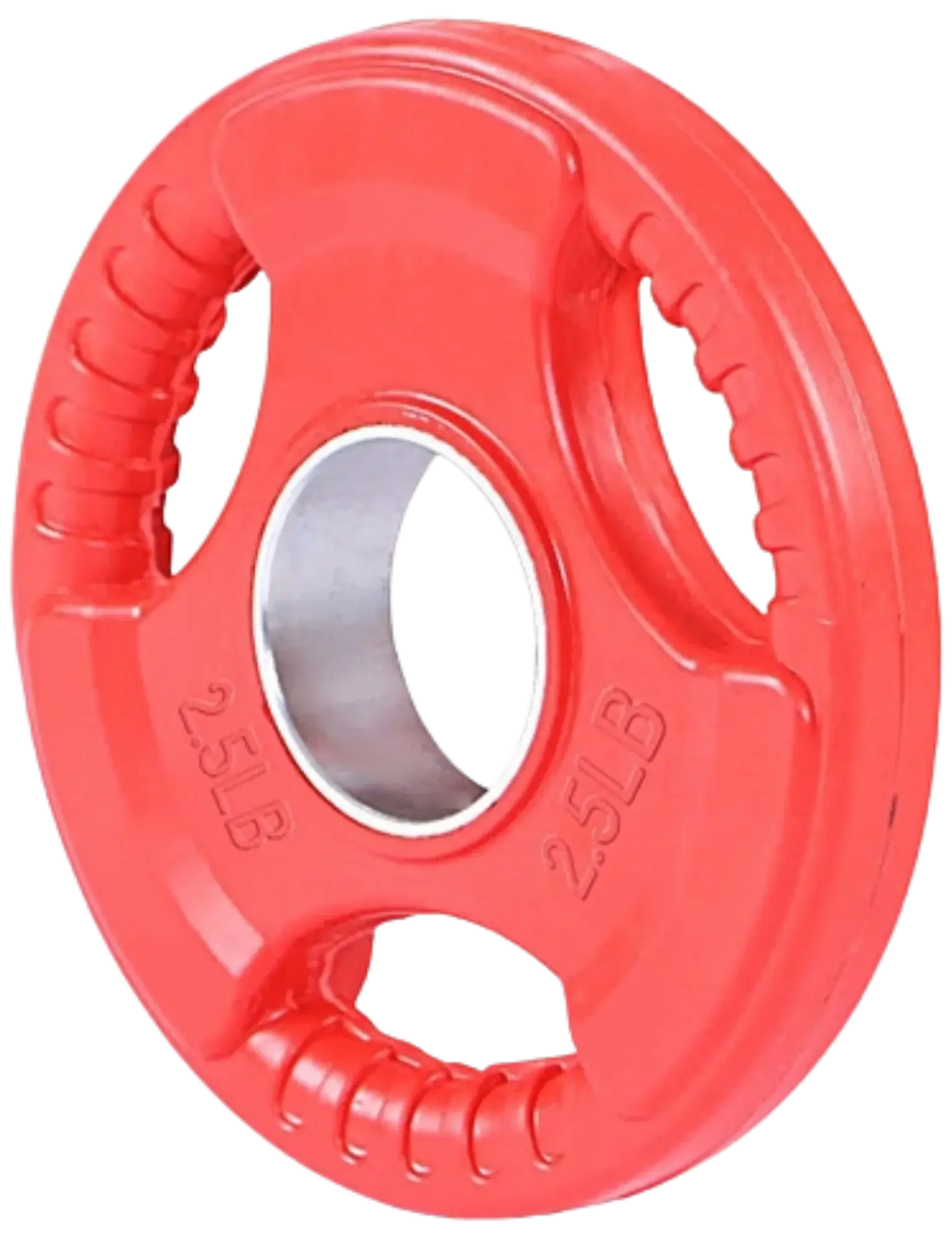 French Fitness Colored Rubber Grip Olympic Plate 2.5 lbs (New) Image