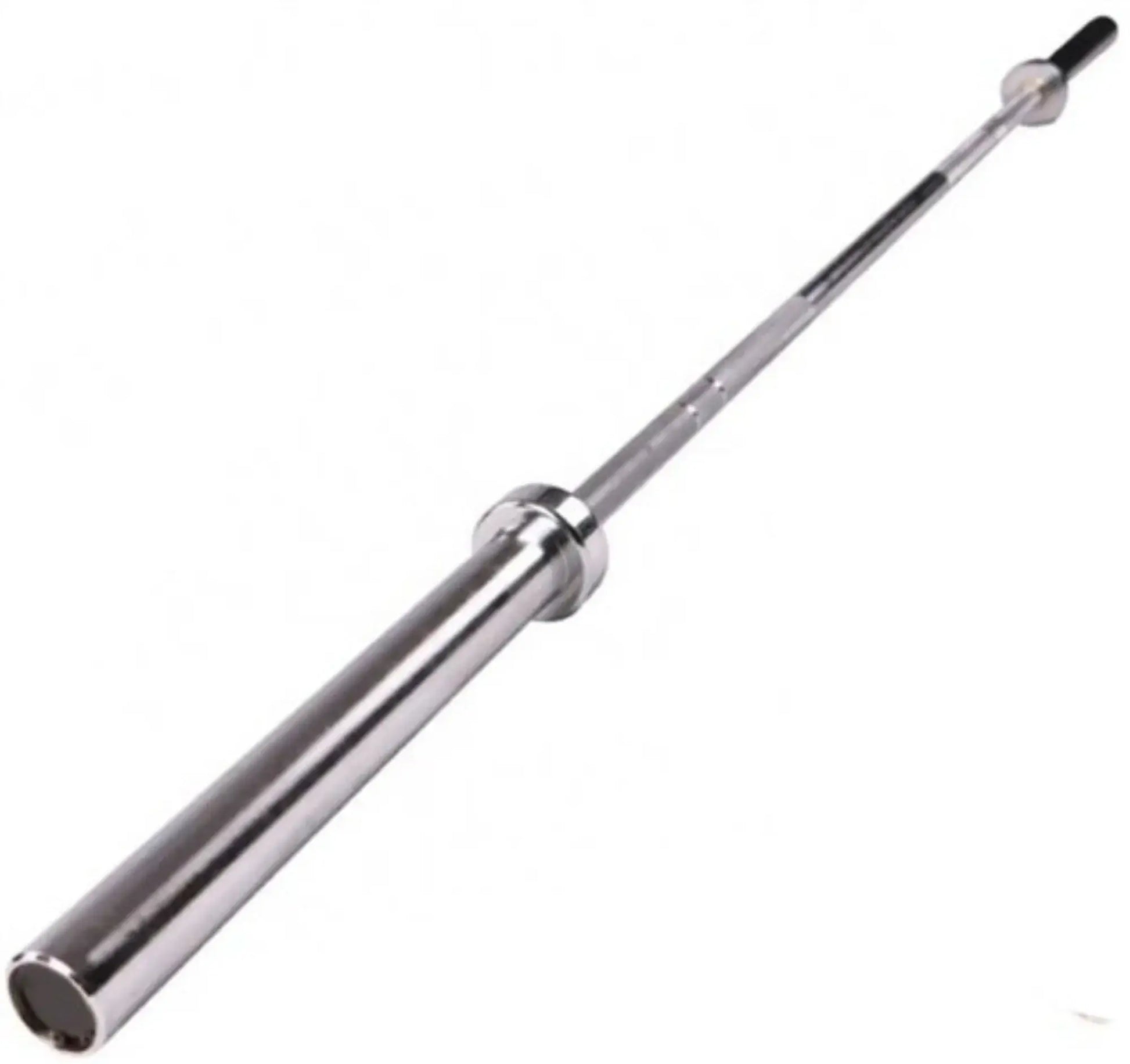 French Fitness Colored Rubber Grip Weight Plate Set w/7 ft Olympic Bar 305 lbs + Bench (New) Image 4