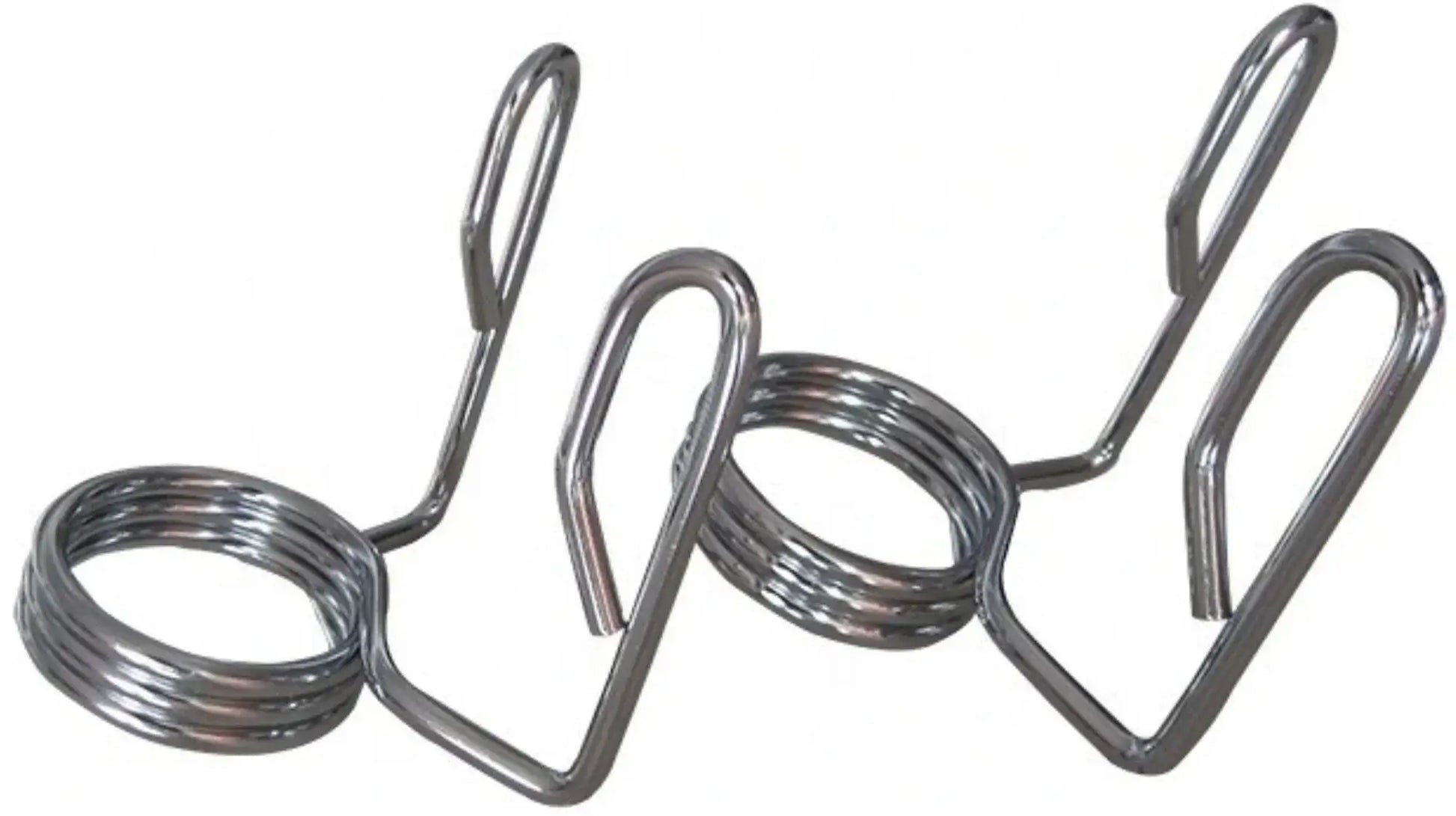 French Fitness Colored Rubber Grip Weight Plate Set w/7 ft Olympic Bar 395 lbs (New) Image 4