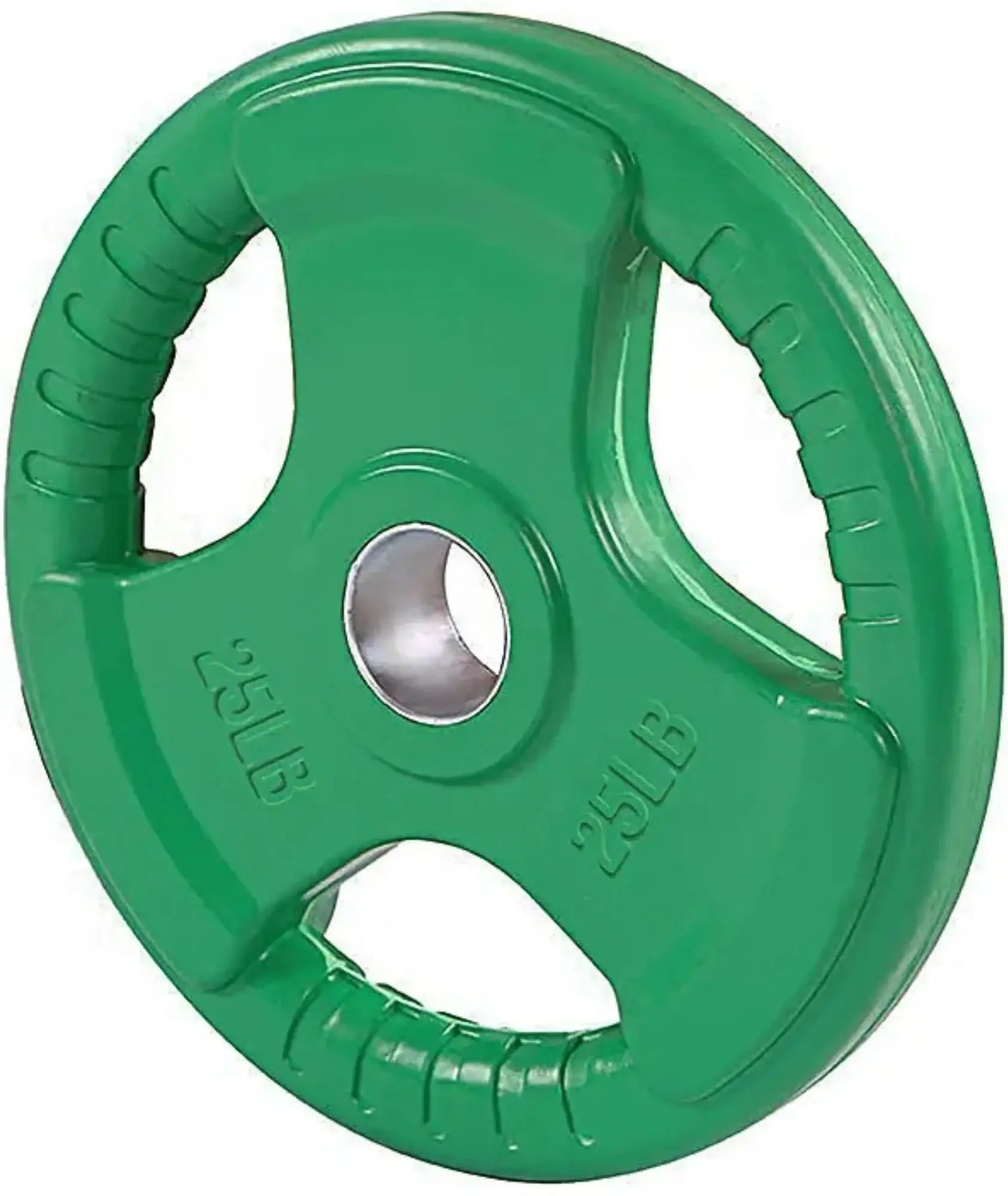 French Fitness Colored Rubber Grip Olympic Plate Set 450 lbs (New) Image 5