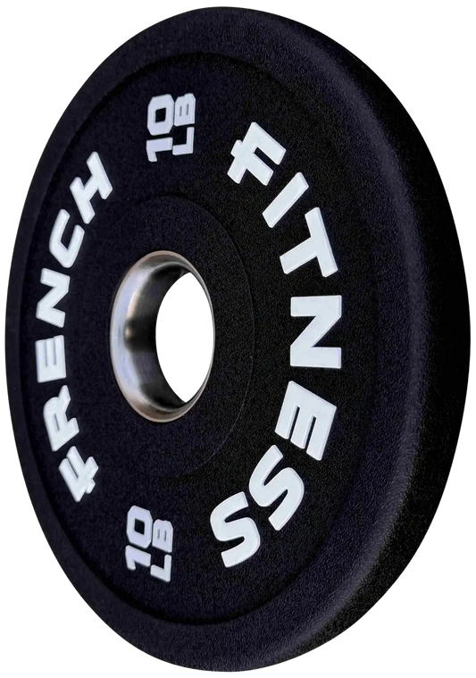 French Fitness Competition Urethane Bumper Plate 10 lb Black (New) Image