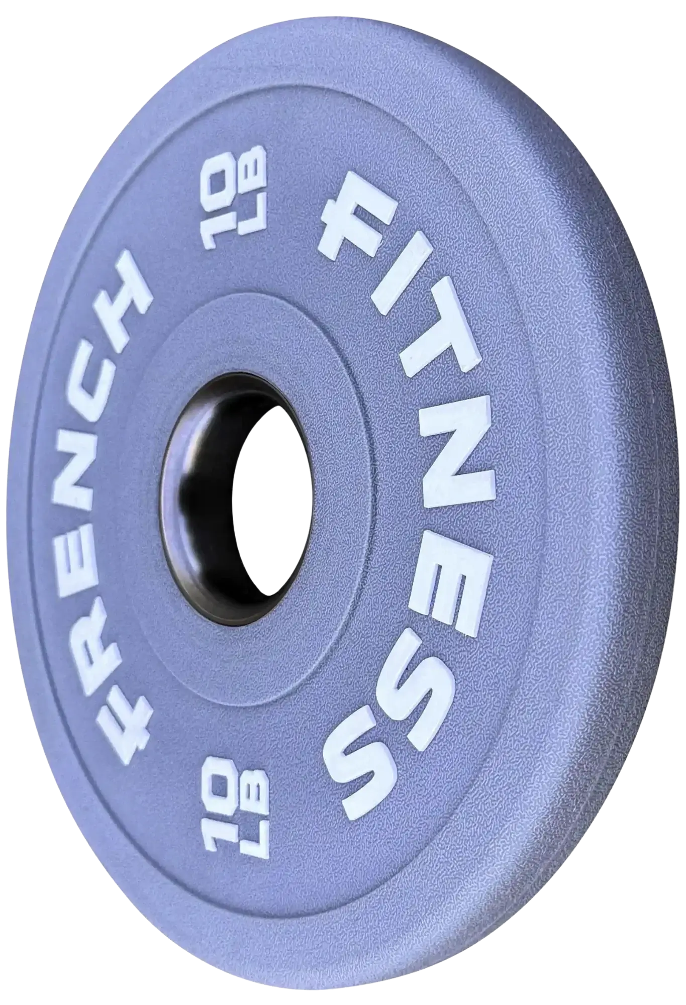French Fitness Competition Urethane Bumper Plate 10 lb Colored (Grey) (New) Image