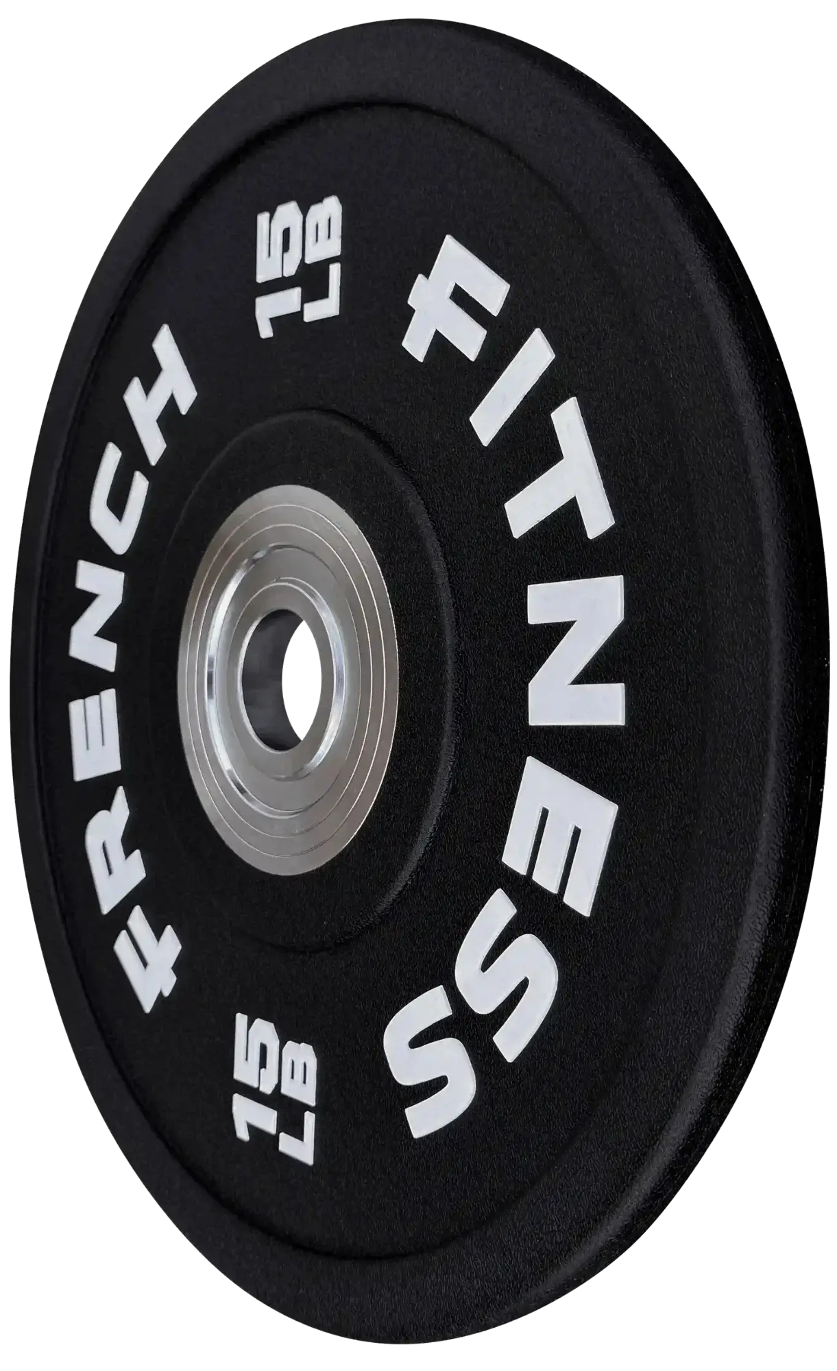 French Fitness Competition Urethane Bumper Plate 15 lb Colored (Black) (New) Image
