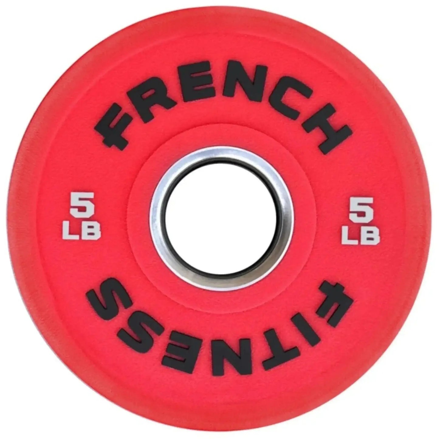 French Fitness Competition Urethane Bumper Plate 320 lb Colored (New) Image 2