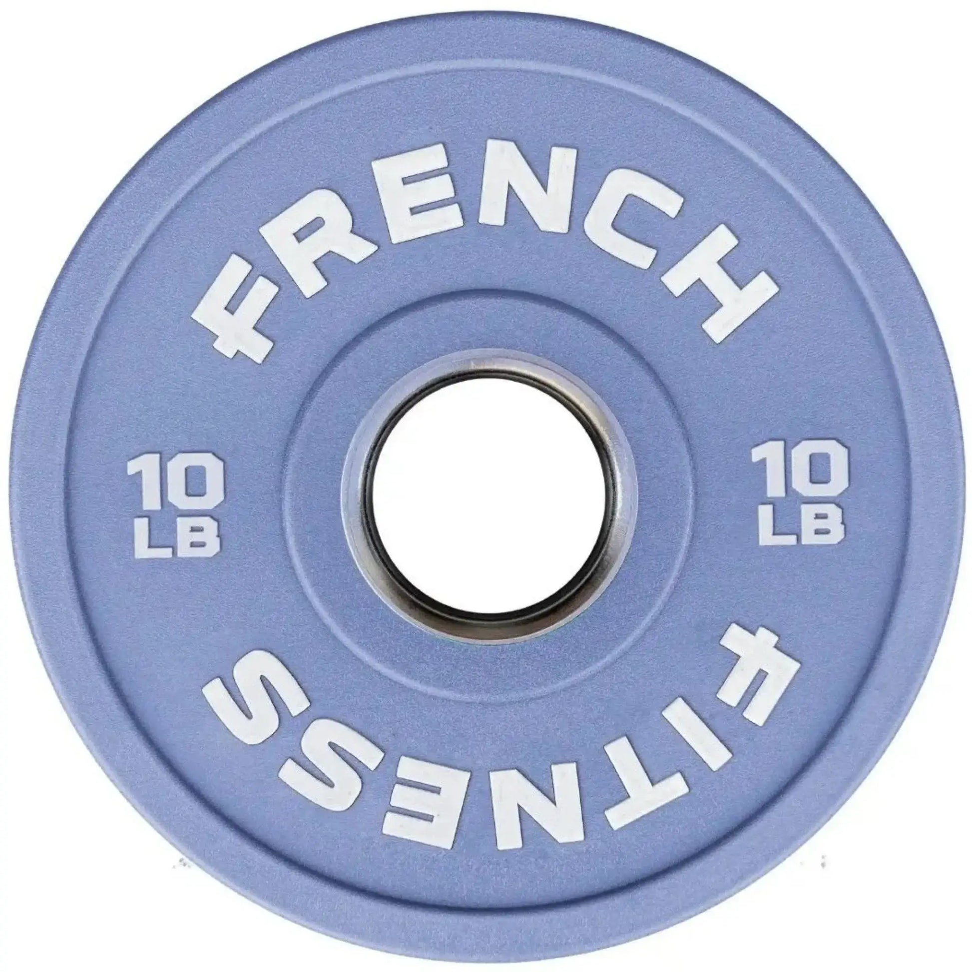 French Fitness Competition Urethane Bumper Plate 340 lb Colored (New) Image 3