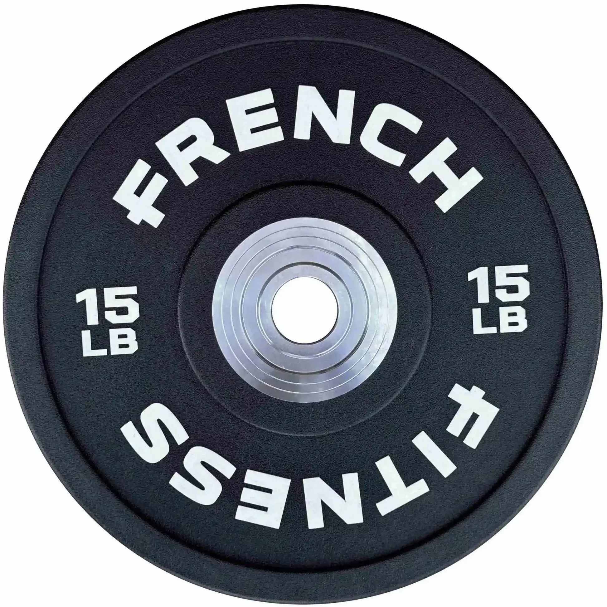 French Fitness Competition Urethane Bumper Plate 340 lb Colored (New) Image 4