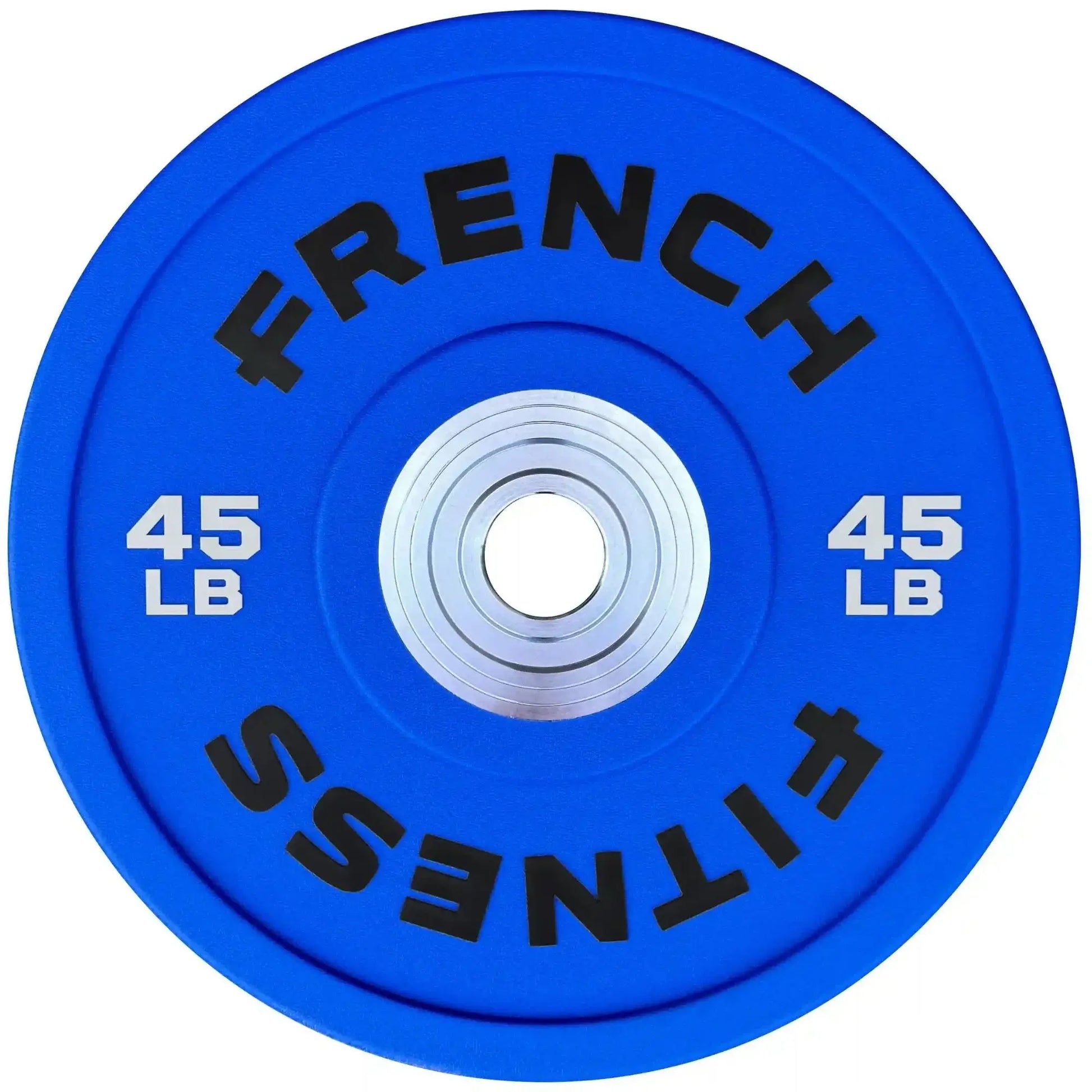 French Fitness Competition Urethane Bumper Plate 340 lb Colored (New) Image 7