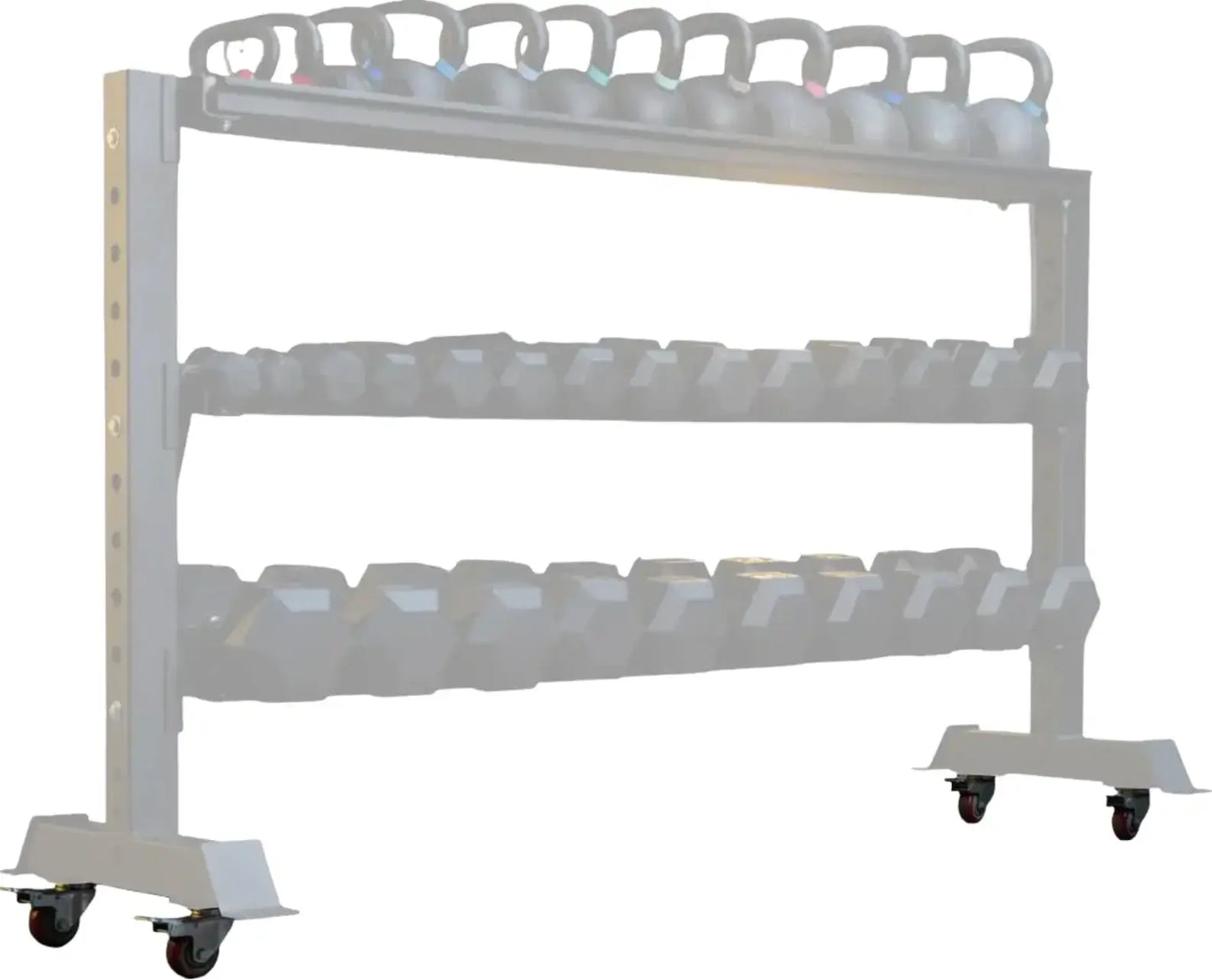 French Fitness - Caster Wheel Set of 4 (New) - Angled View