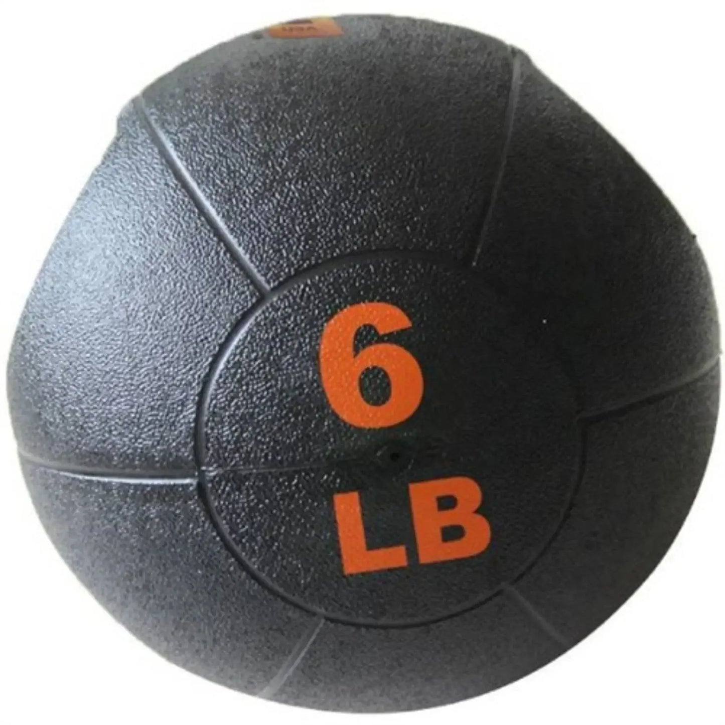 French Fitness Dual Grip Medicine Ball w/Handles 6 lb (New) Image 3