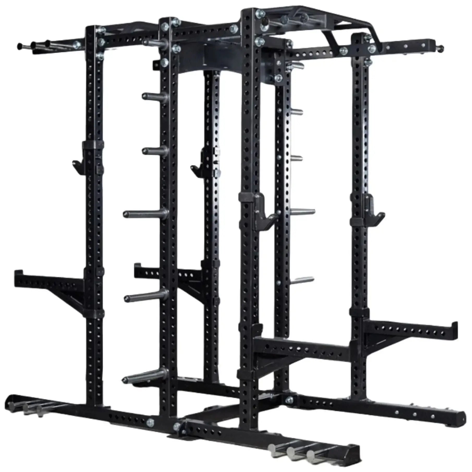 French Fitness DHR80 Double Half Rack / Cage (New) Image 2