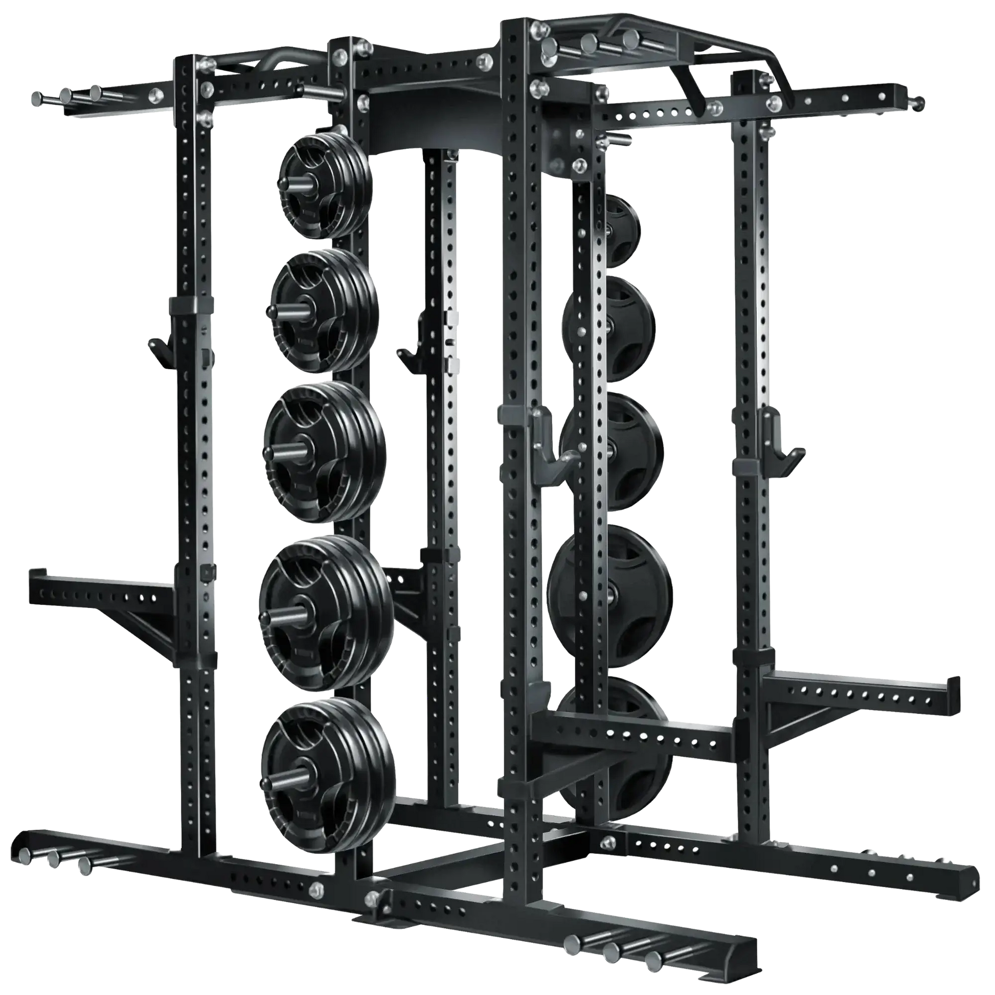 French Fitness DHR80 Double Half Rack / Cage (New) Image
