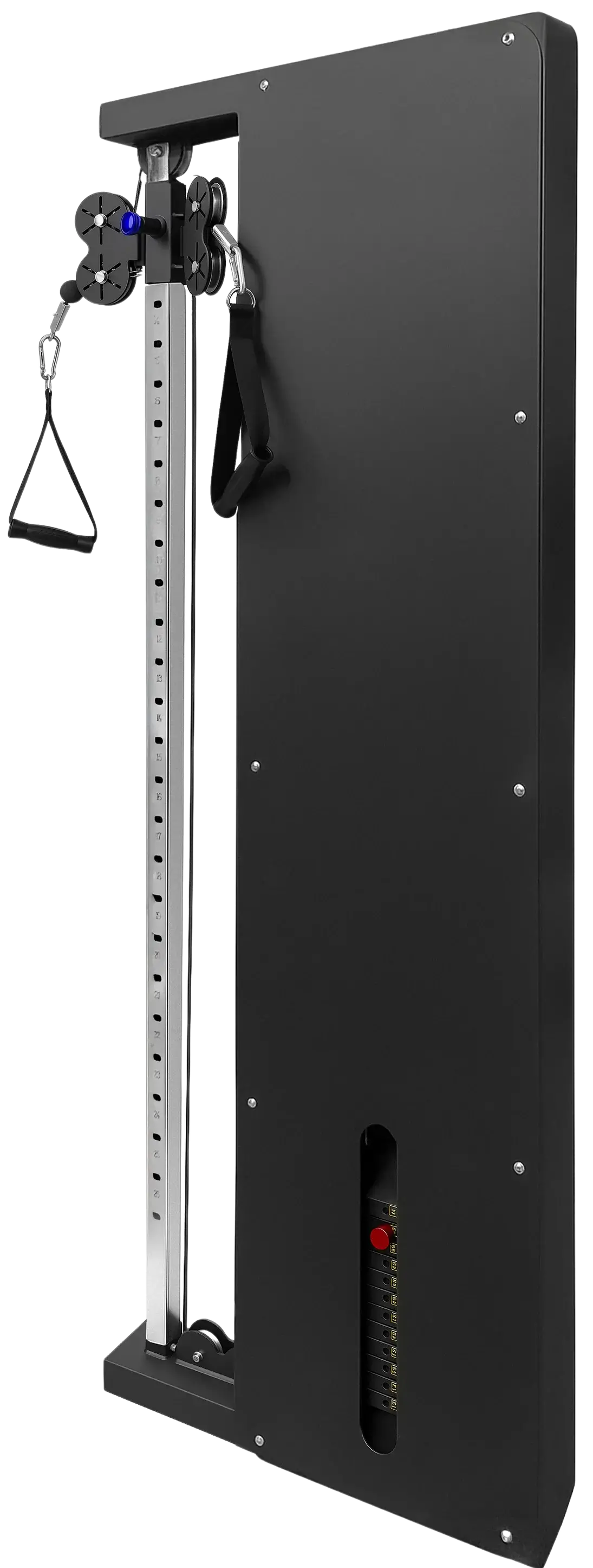 French Fitness Dual Pulley Wall Mounted Cable Column (New) Image