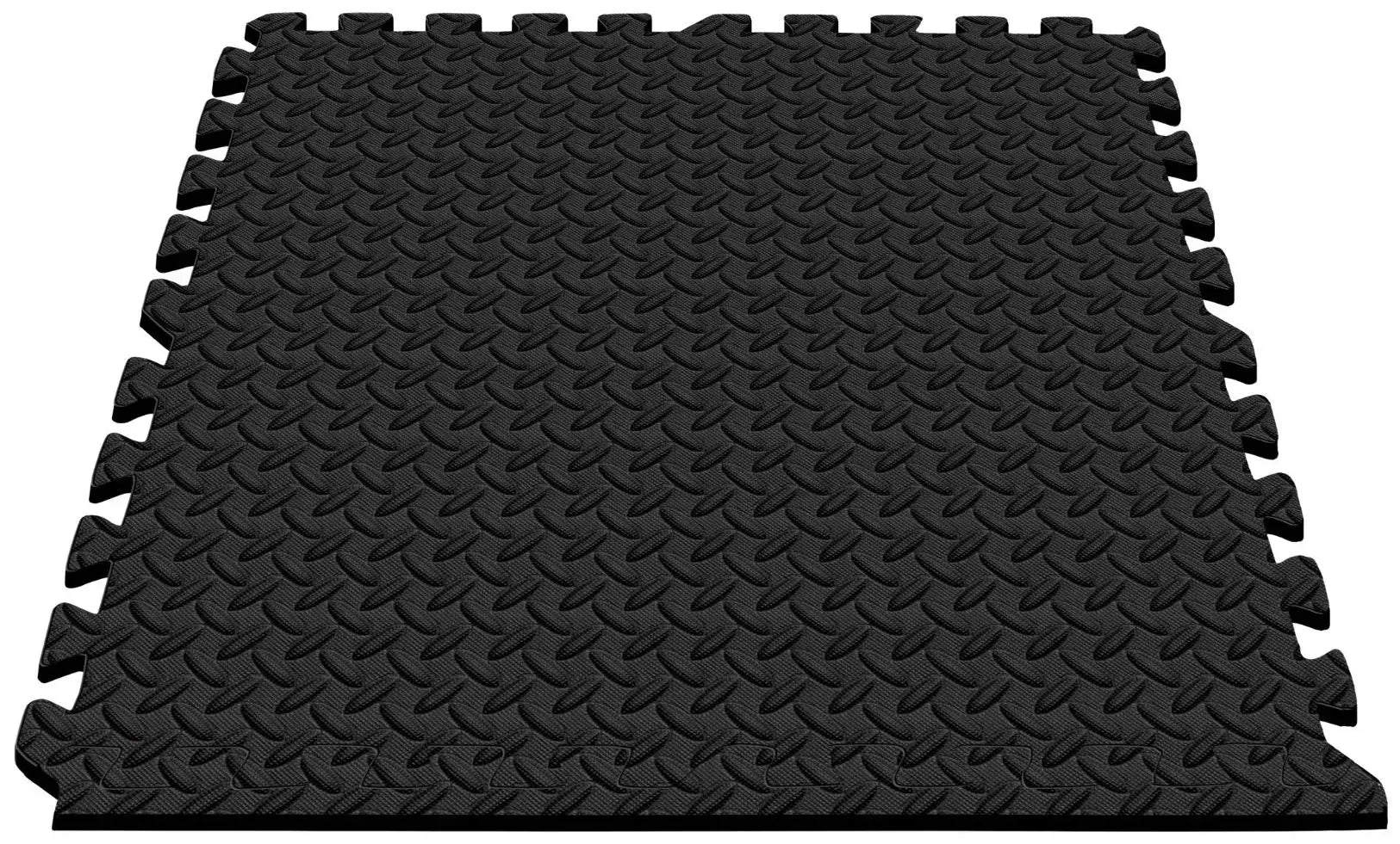 French Fitness - 24" x 24" Eva Interlocking Tiles (New) - Front View