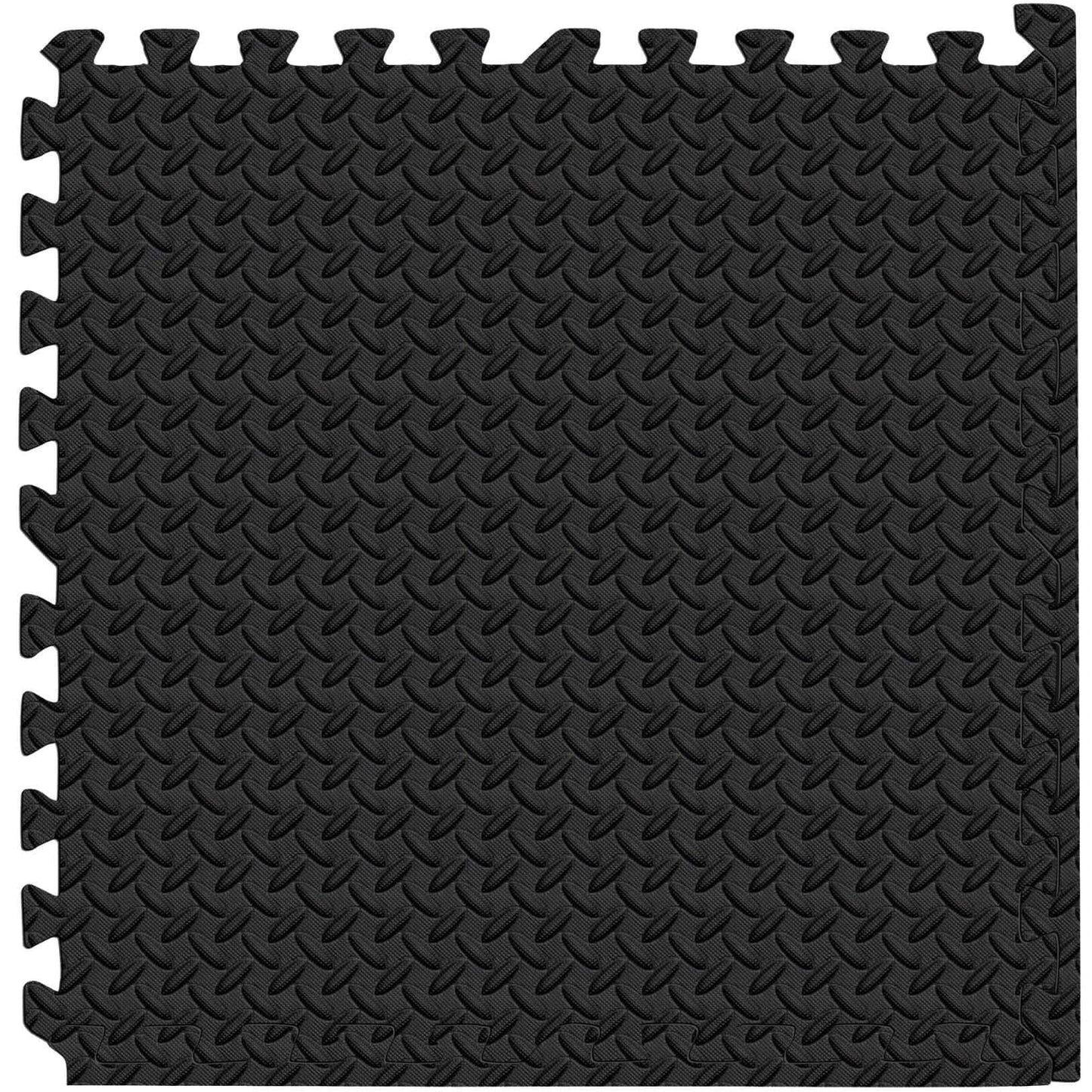 French Fitness - 24" x 24" Eva Interlocking Tiles (New) - Side View