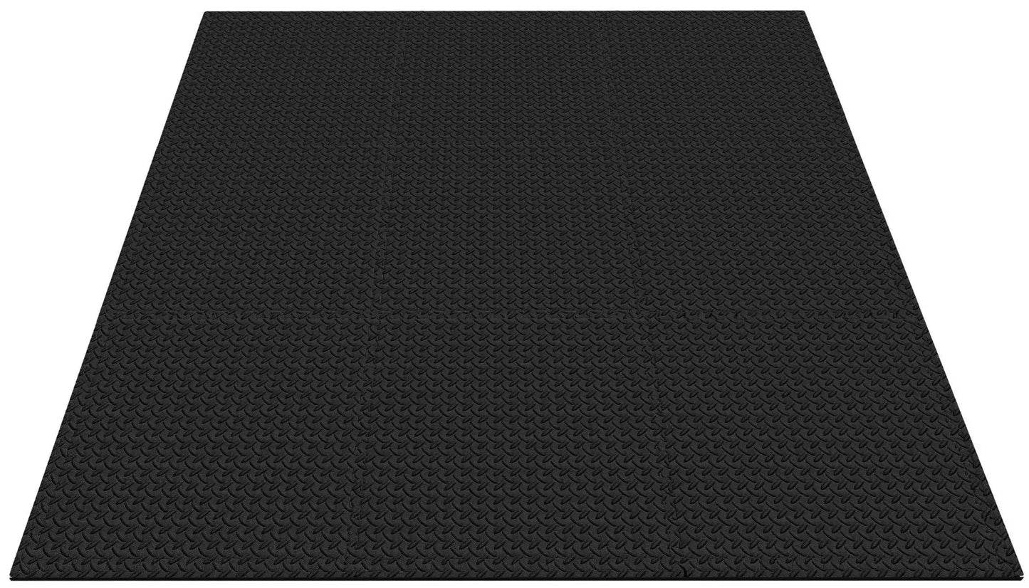 French Fitness - 24" x 24" Eva Interlocking Tiles (New) - Front View