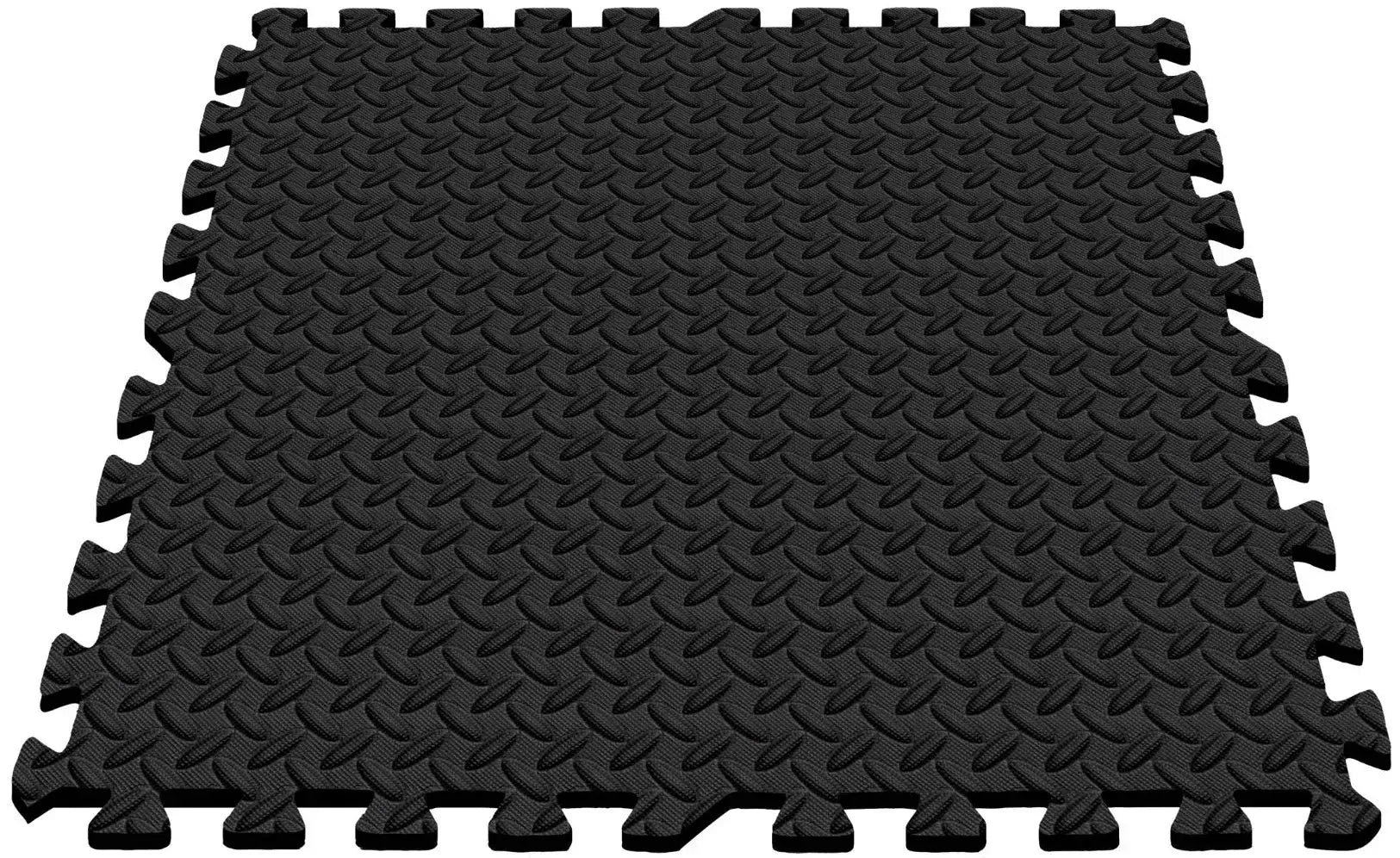 French Fitness - 24" x 24" Eva Interlocking Tiles (New) - Front View