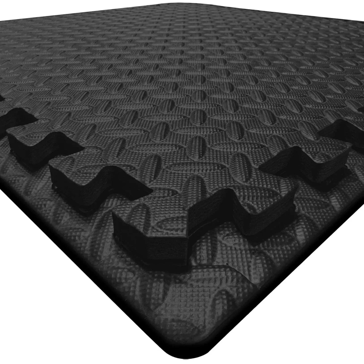 French Fitness - 24" x 24" Eva Interlocking Tiles (New) - Close Up View