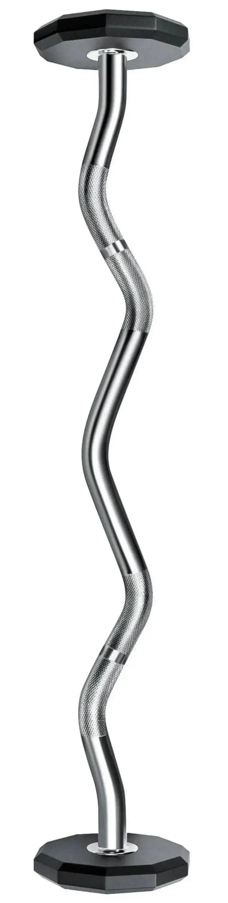 French Fitness EZ Curl Urethane Barbell Bar Set of 5 (20-60 lbs) (New) Image 2