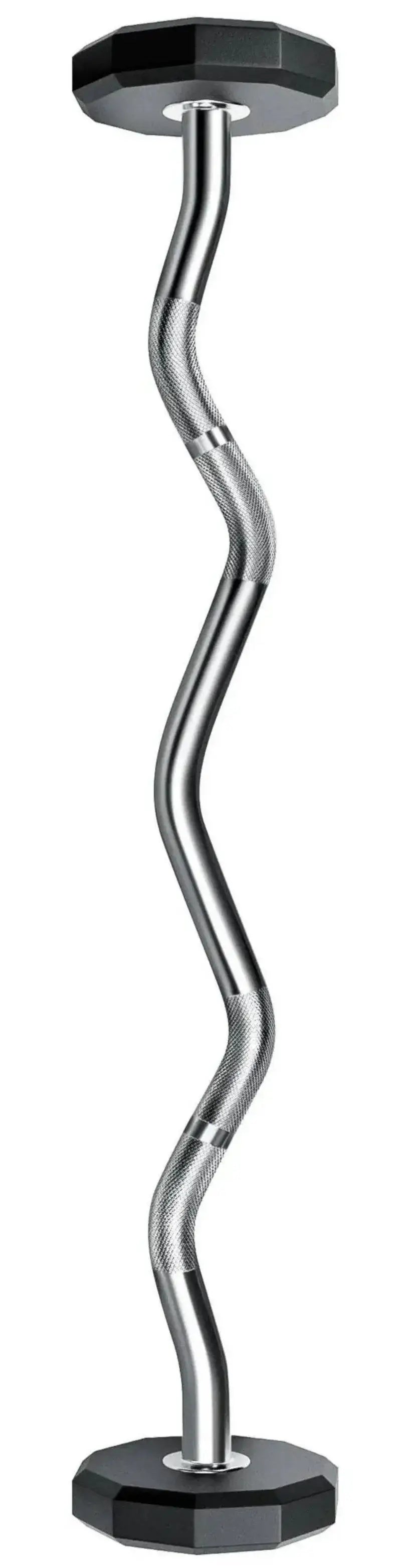 French Fitness EZ Curl Urethane Barbell Bar Set of 5 (20-60 lbs) (New) Image 3