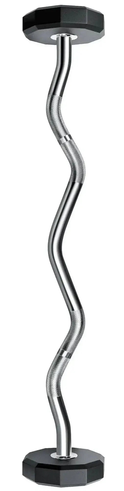 French Fitness EZ Curl Urethane Barbell Bar Set of 5 (25-65 lbs) (New) Image 4