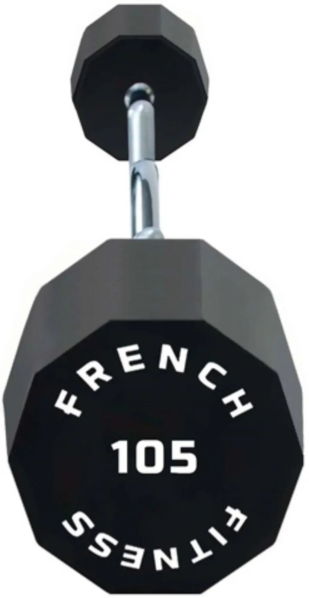 French Fitness EZ Curl Urethane Barbell 105 lbs - Single (New) Image 2