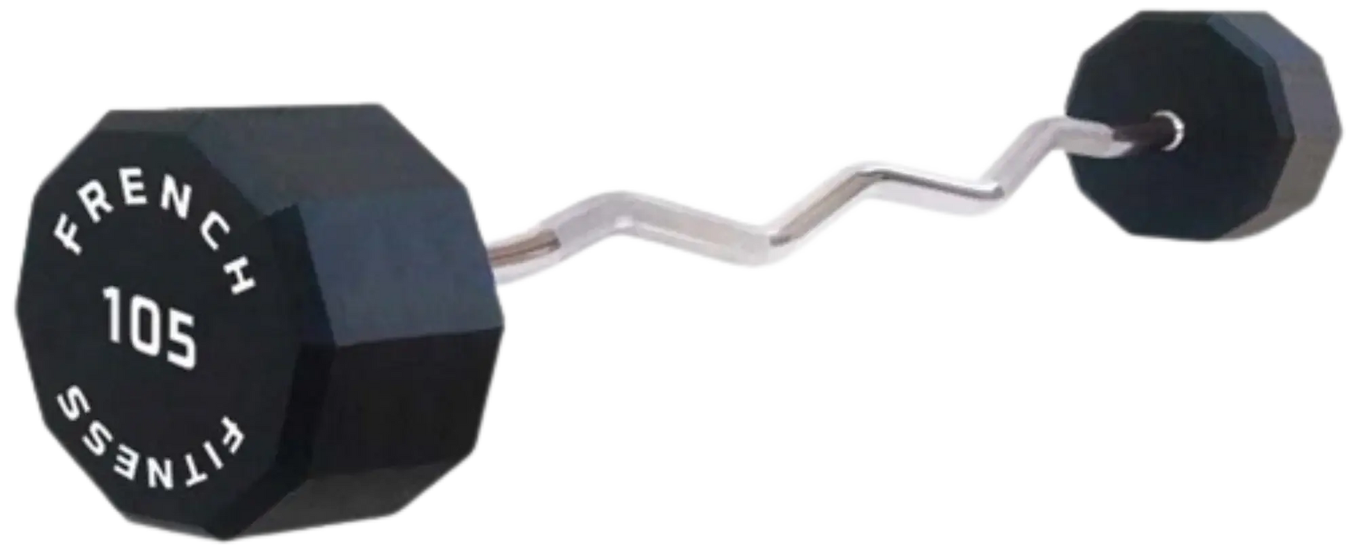 French Fitness EZ Curl Urethane Barbell 105 lbs - Single (New) Image