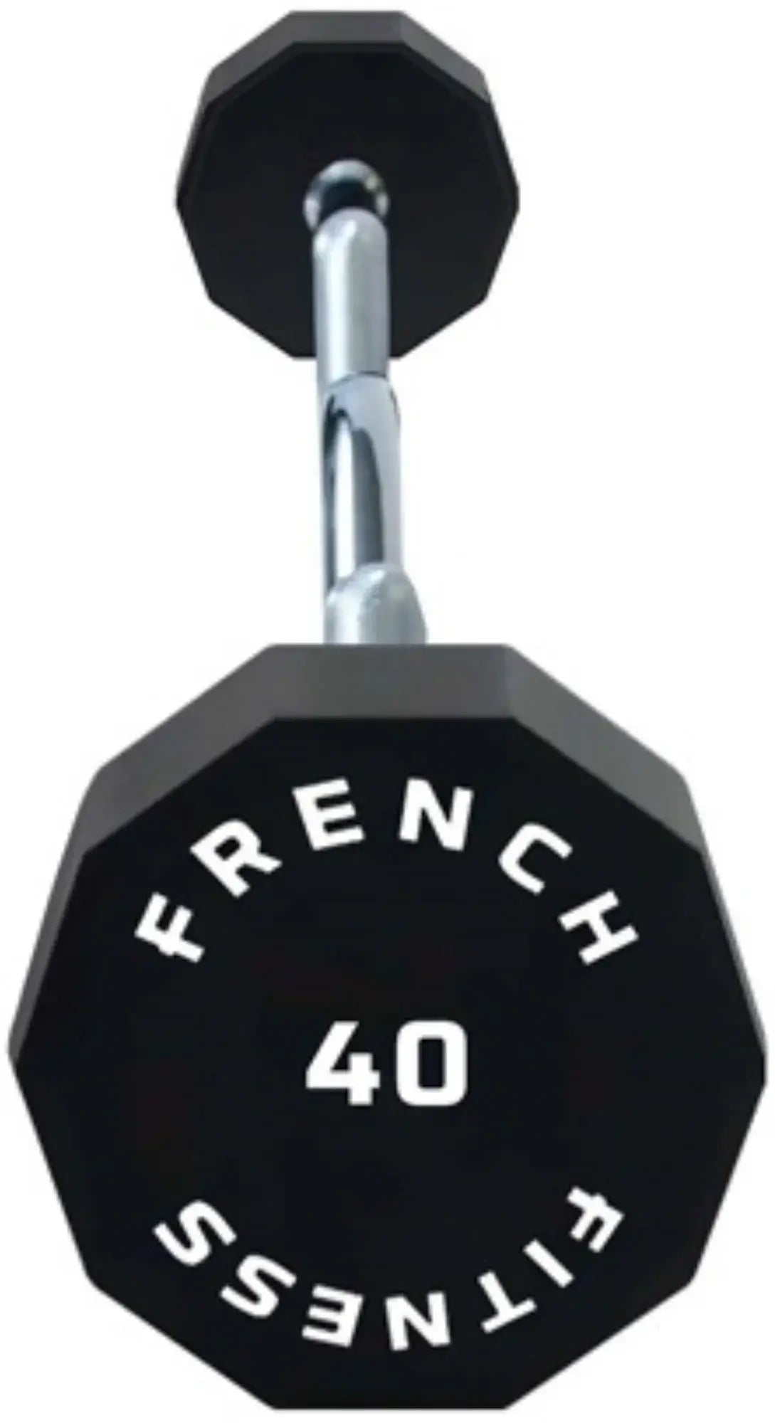 French Fitness EZ Curl Urethane Barbell 40 lbs - Single (New) Image 2