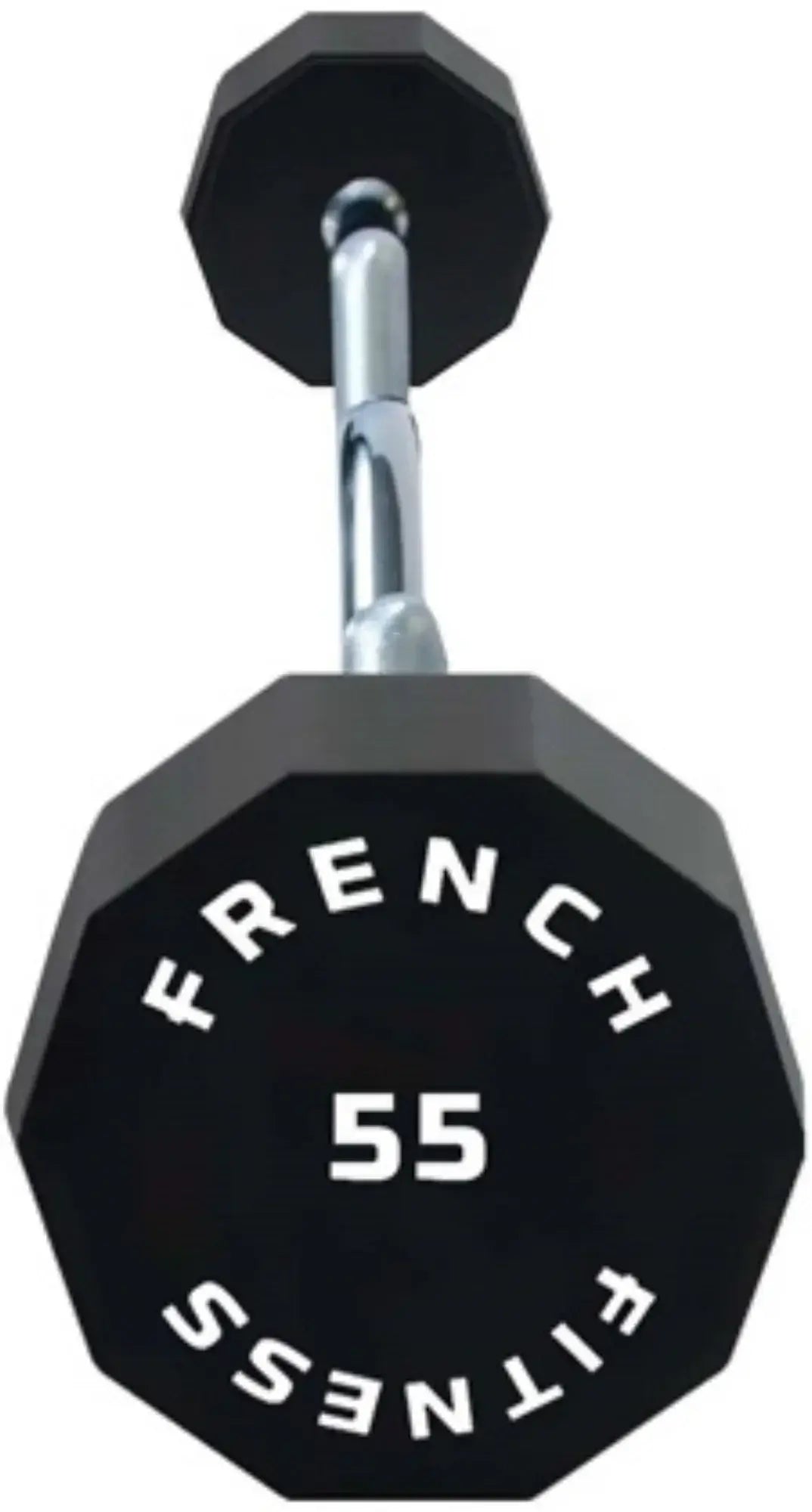 French Fitness EZ Curl Urethane Barbell 55 lbs - Single (New) Image 2