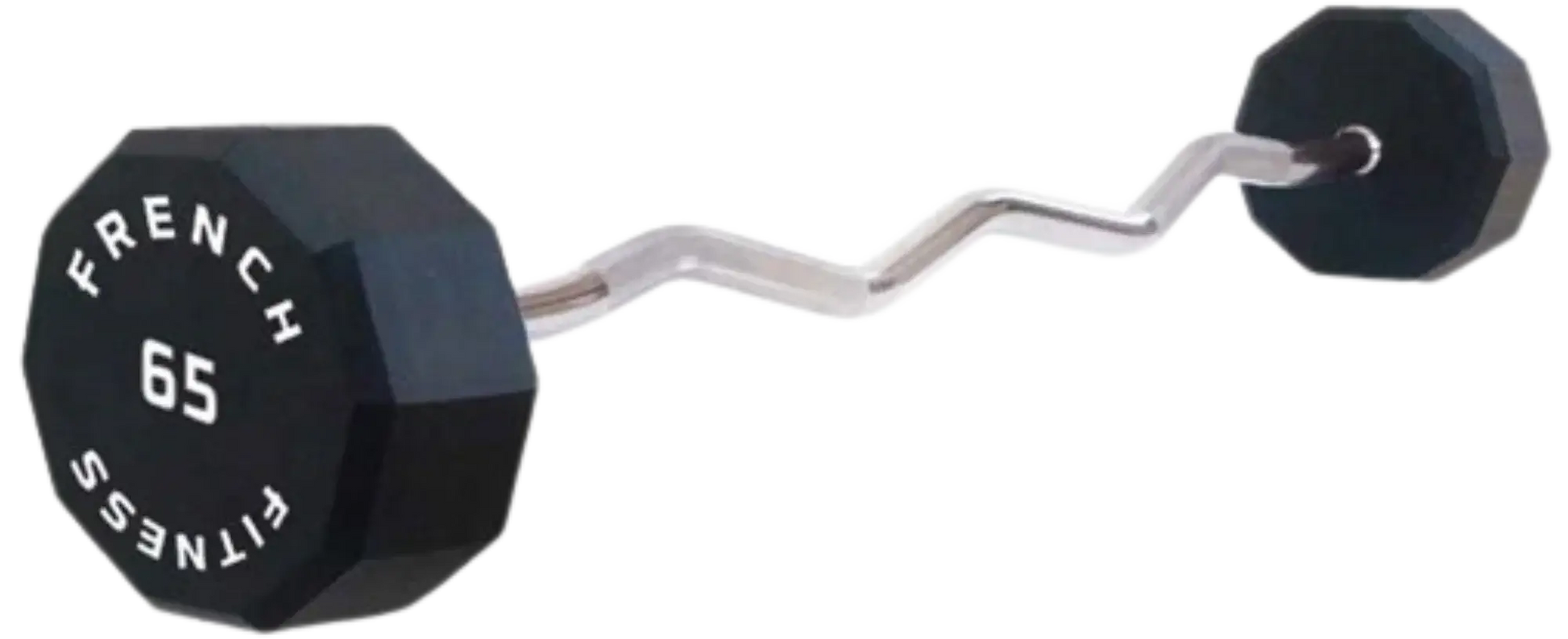 French Fitness EZ Curl Urethane Barbell 65 lbs - Single (New) Image