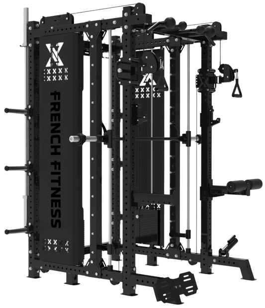 French Fitness FSR100 Commercial Functional Smith Rack System (New)