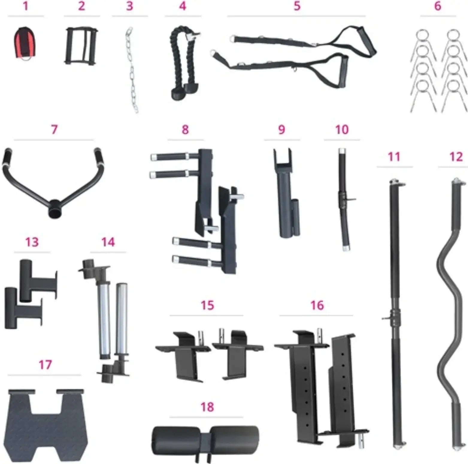 French Fitness FSR20 Multi Functional Gym System Plate Loaded (New) Image 3