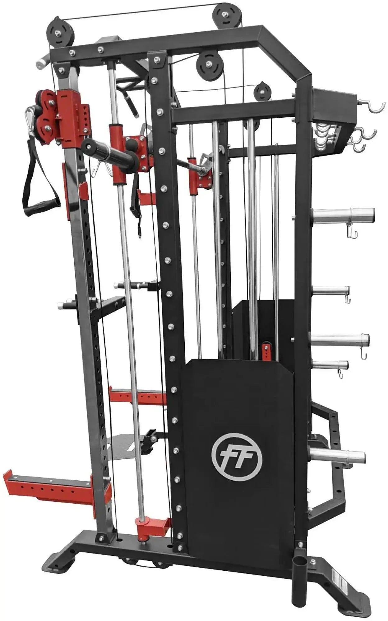 French Fitness FSR50 Dual Cable & Smith Rack Home Gym (New) Image 4