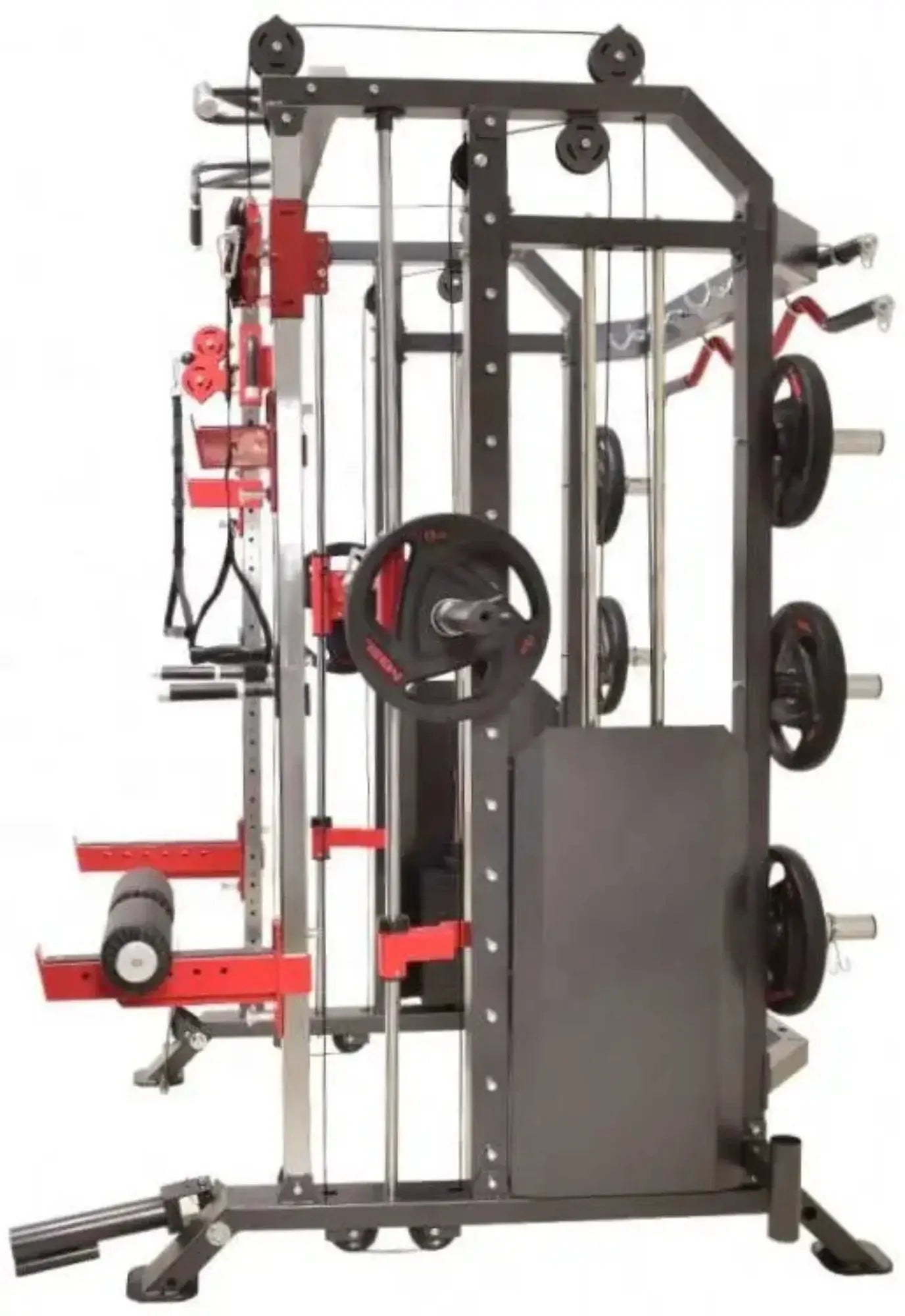 French Fitness FSR50 Dual Cable & Smith Rack Home Gym (New) Image 5