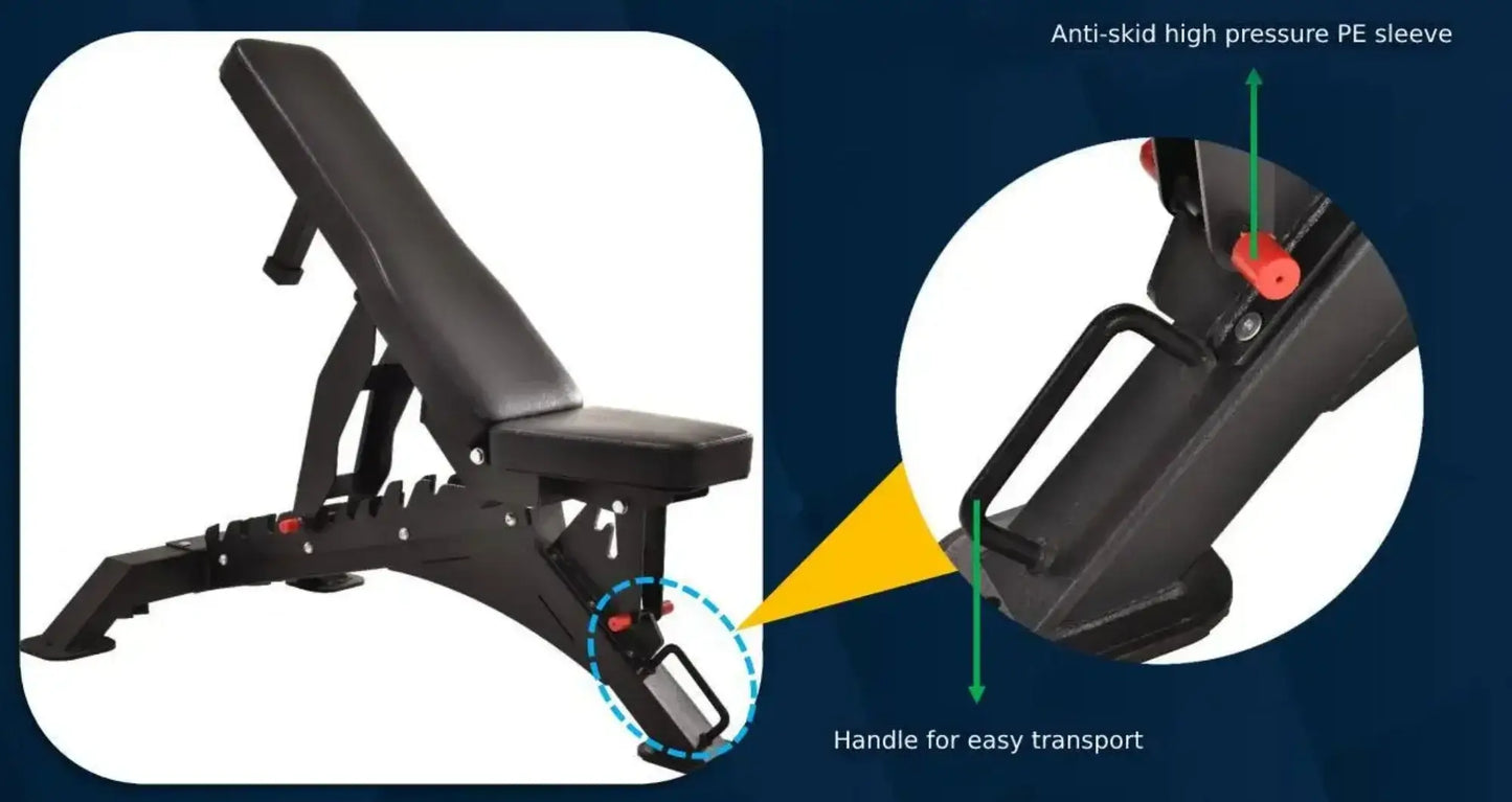 French Fitness FSR50-AB Adjustable Bench (New) Image 8