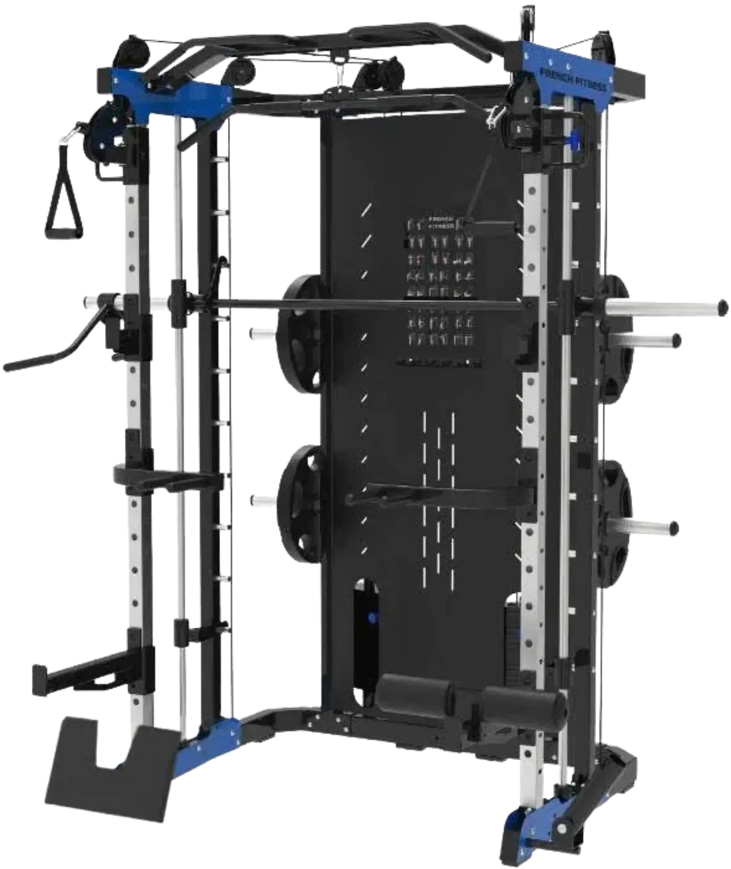 French Fitness FSR60 Smith, Cable, Squat Rack Gym Machine (New) Image