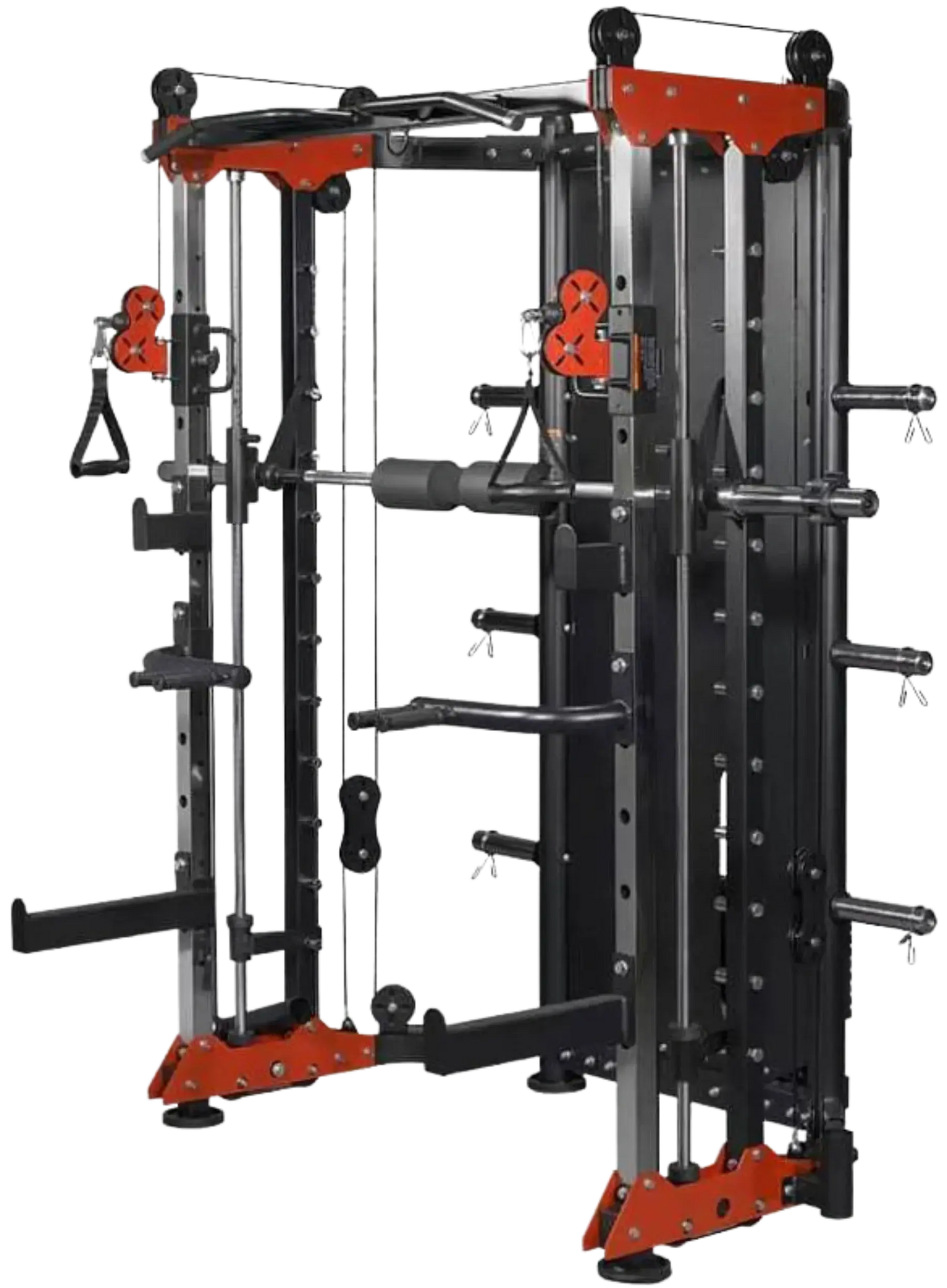 French Fitness FSR80 Functional Trainer Smith & Rack Gym System (New) Image