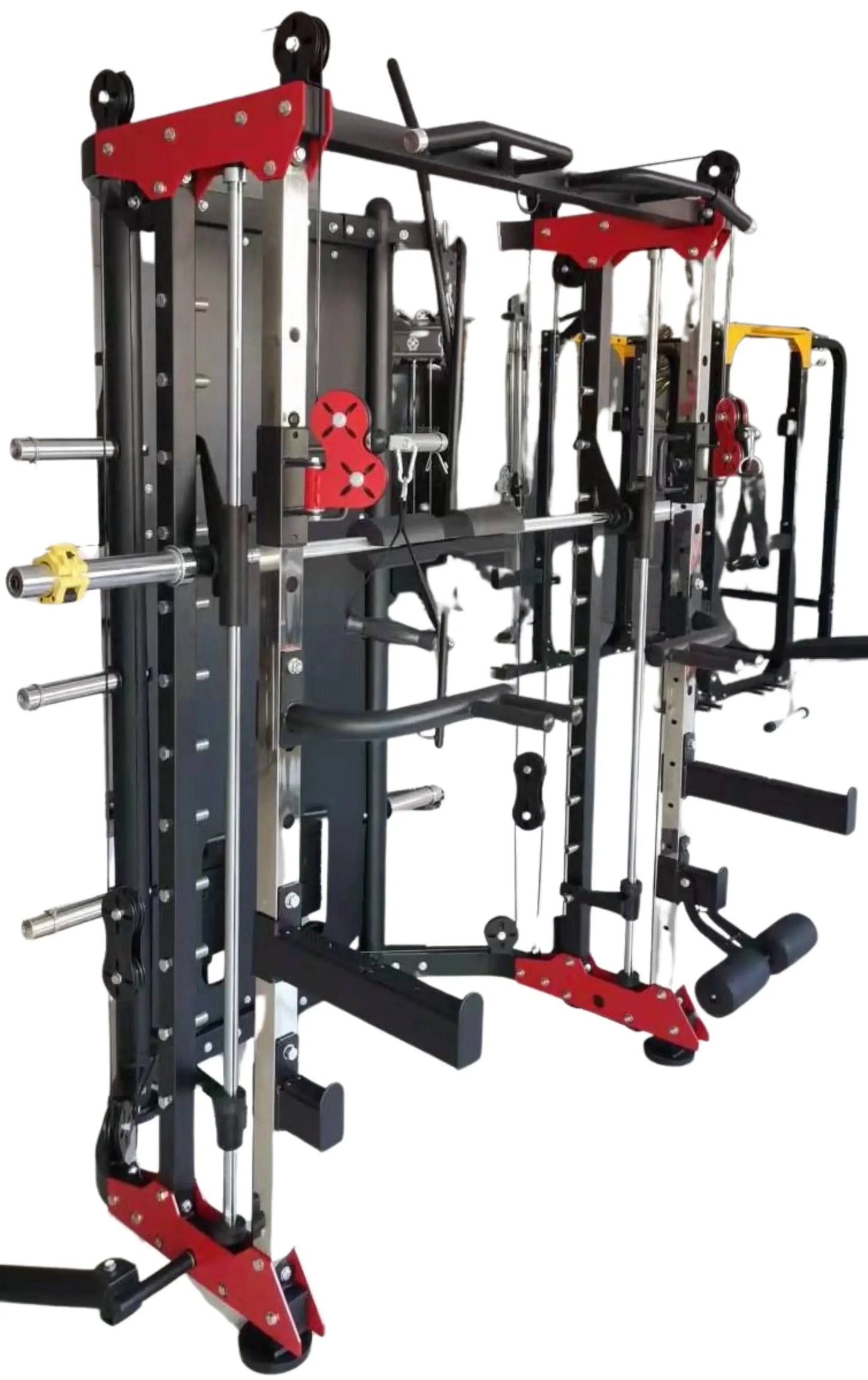 French Fitness FSR80 Functional Trainer Smith & Rack Gym System (New) Image 5