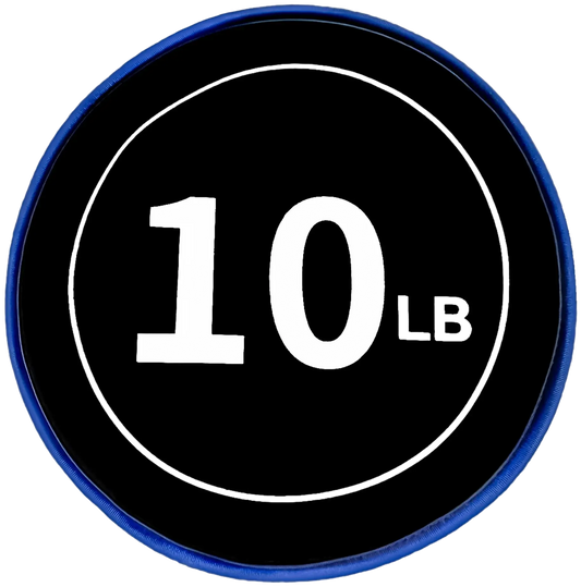 French Fitness - 10 lb Free Weight Sandbag Bell (New) - Front View