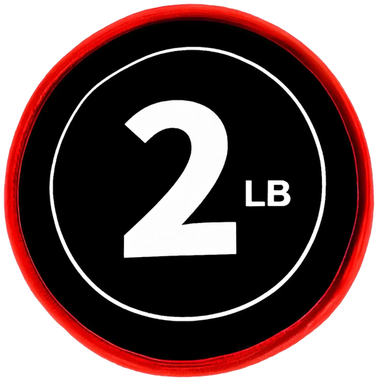 French Fitness - 2 lb Free Weight Sandbag Bell (New) - Front View