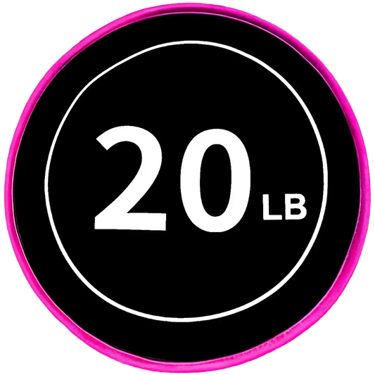 French Fitness - 20 lb Free Weight Sandbag Bell (New) - Front View