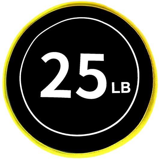 French Fitness - 25 lb Free Weight Sandbag Bell (New) - Front View