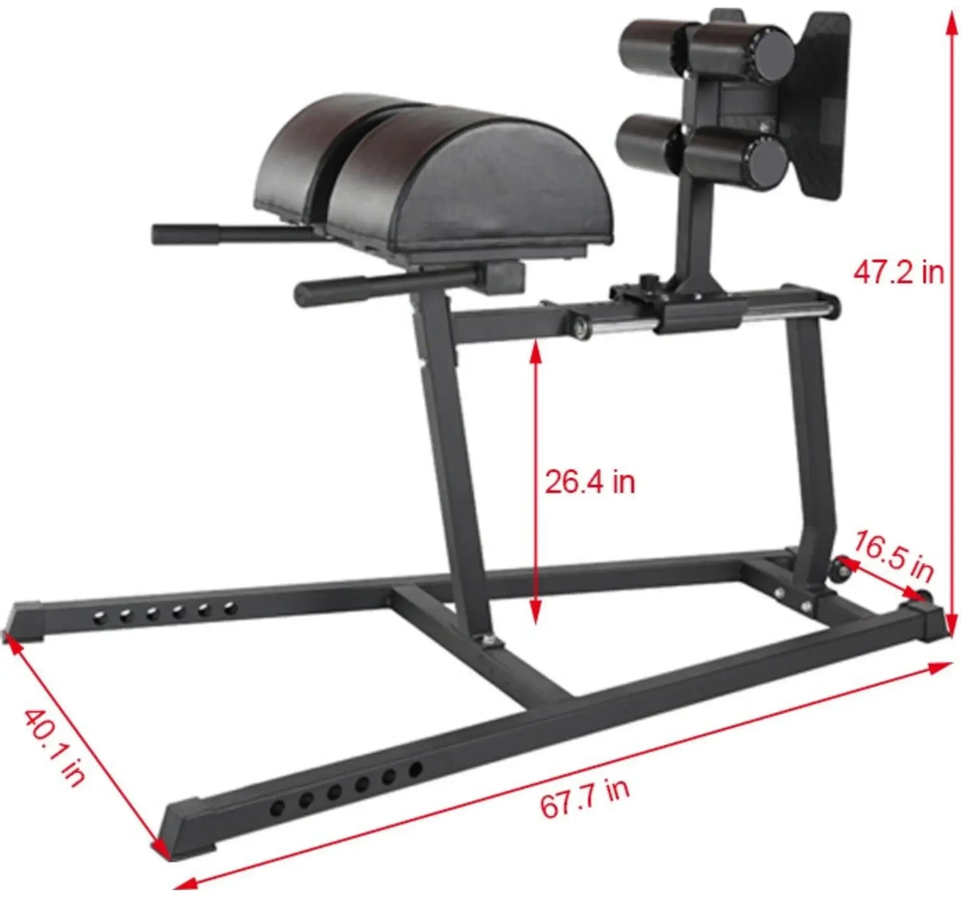 French Fitness GHD Glute Ham Developer Roman Chair (New) Image 7