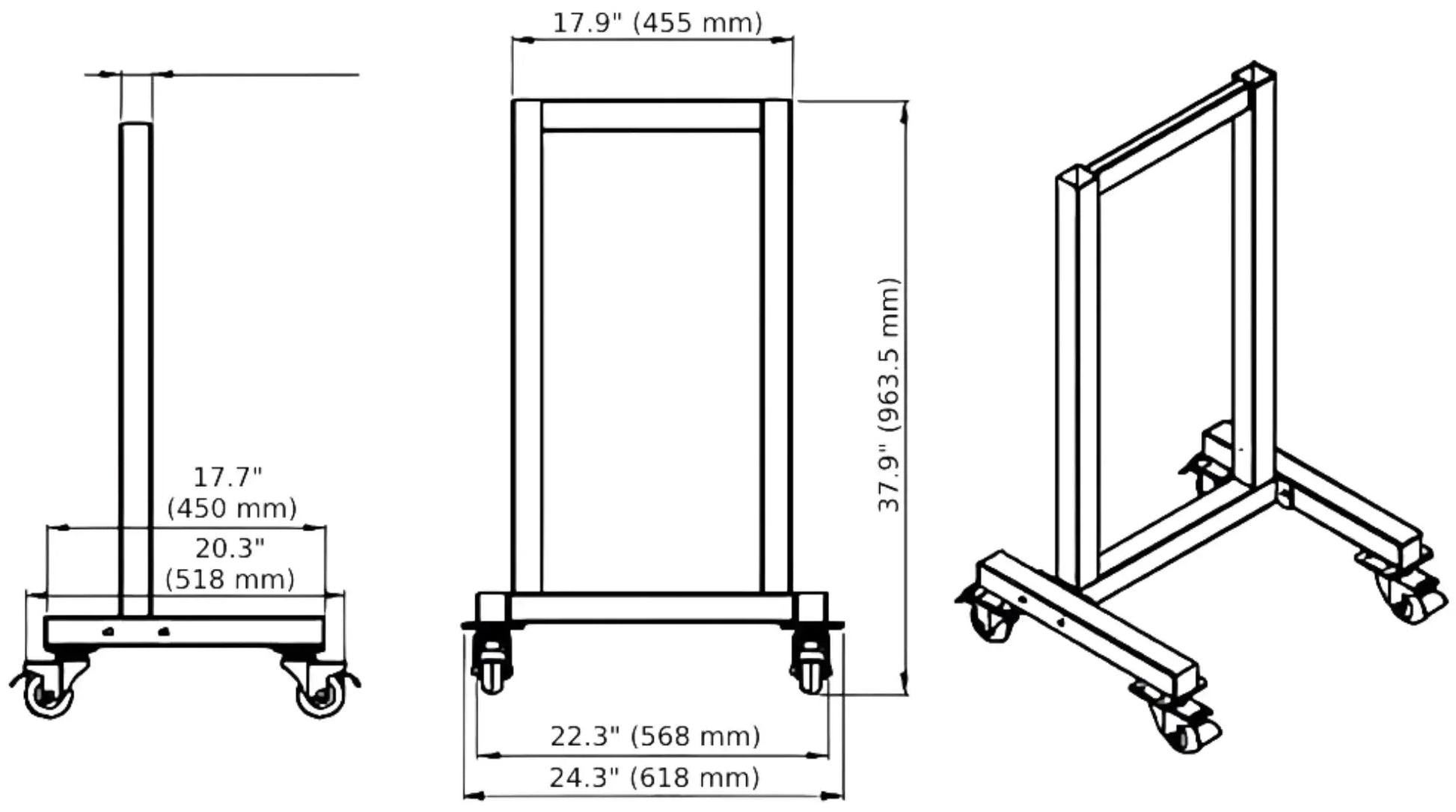 French Fitness Glute Ham Roller Storage Rack (New) Image 2