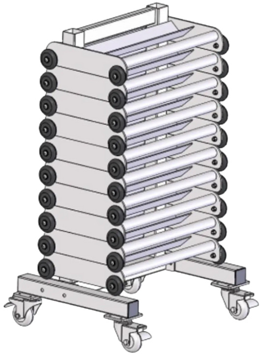 French Fitness Glute Ham Roller Storage Rack (New) Image