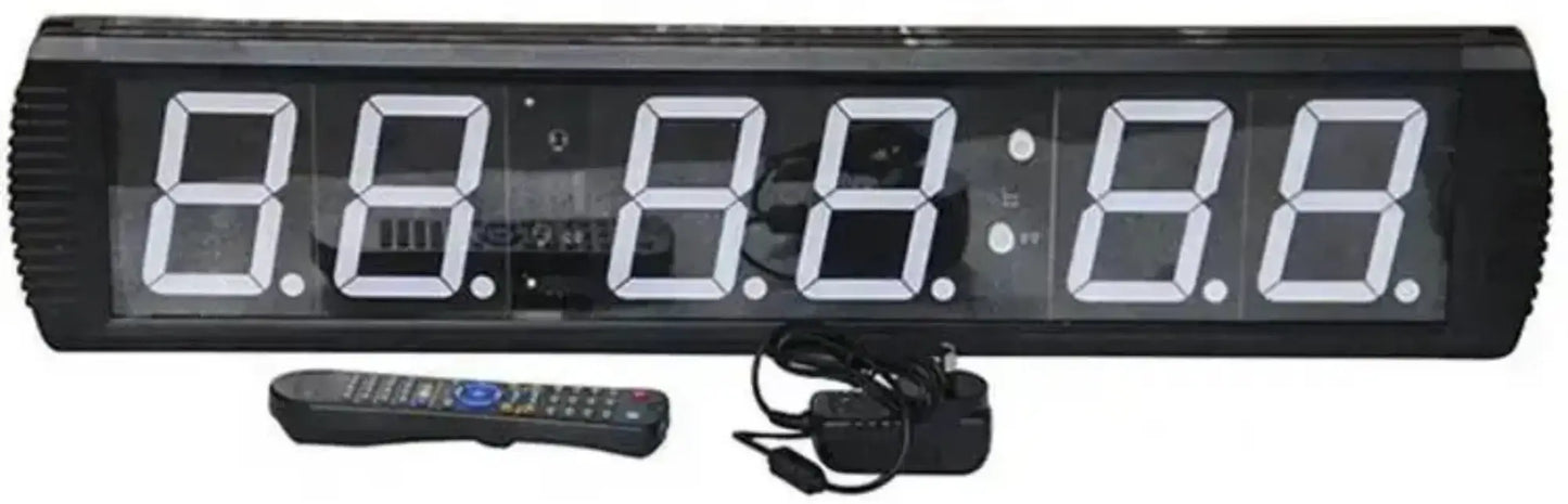 French Fitness FF-GT10S Gym Timer w/Stand & Remote (New) Image 4