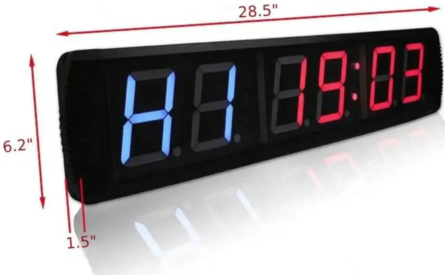 French Fitness FF-GT10S Gym Timer w/Stand & Remote (New) Image 6